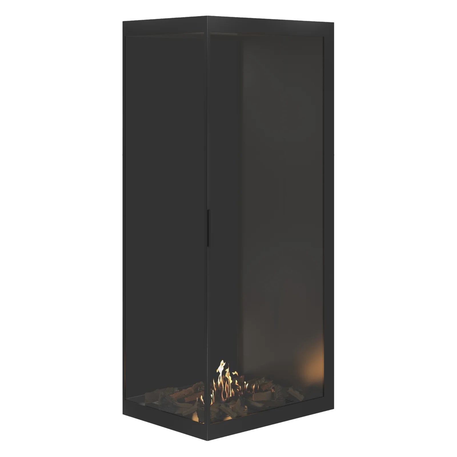 Base Vertical Corner Left Full Glass 80 x 200 cm