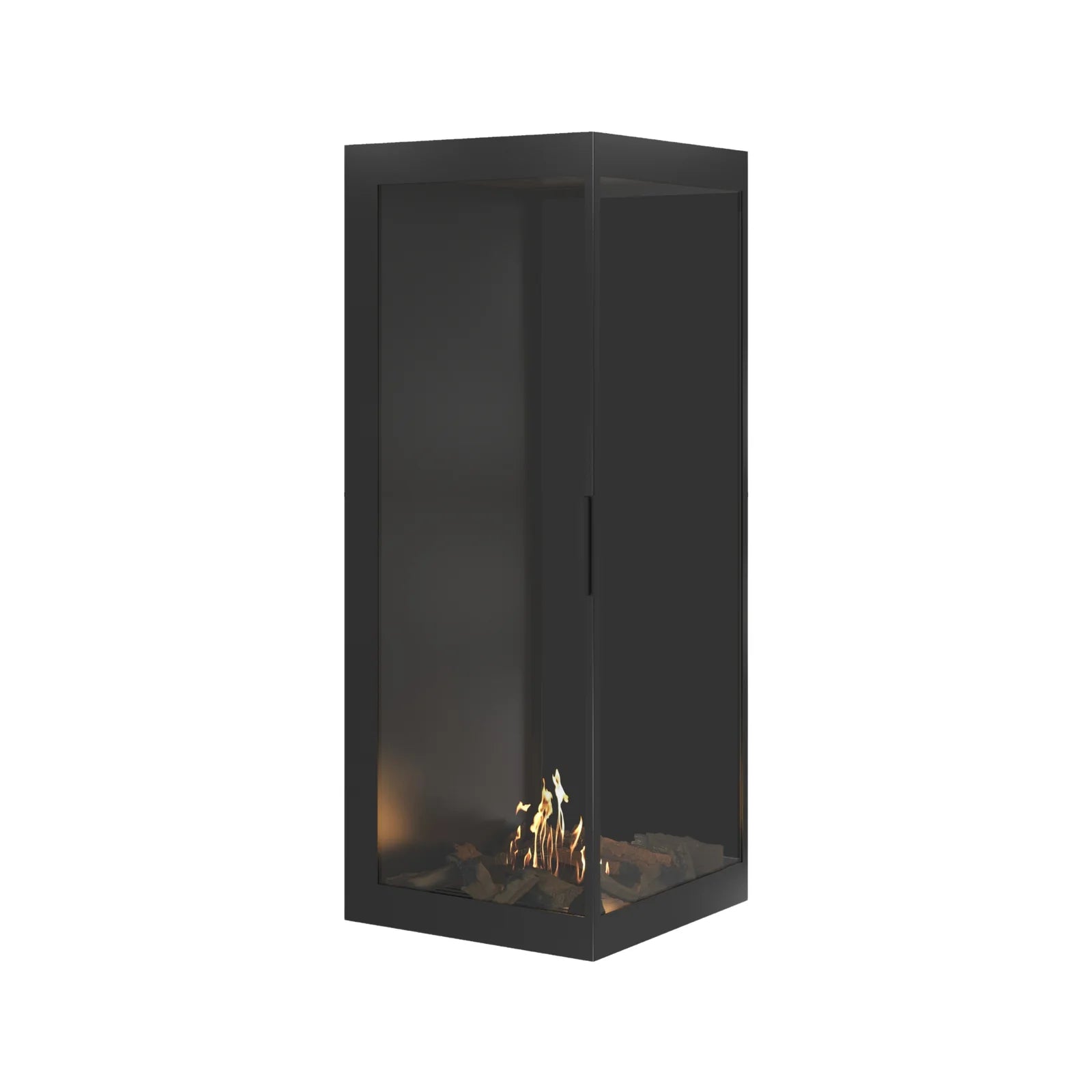 Image of Base Vertical Corner Right Full Glass 60 x 140 cm