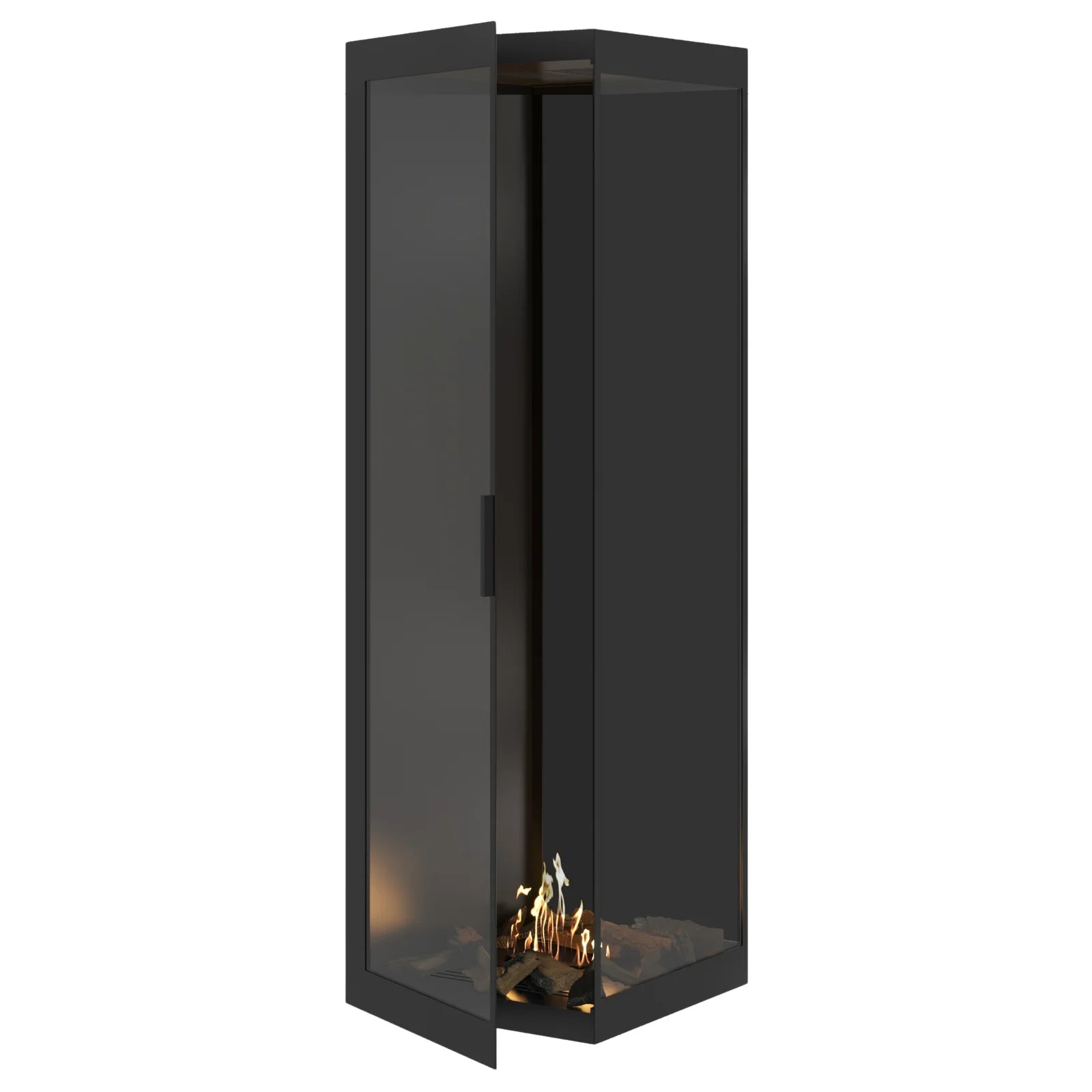 Base Vertical Corner Right Full Glass 60 x 200 cm