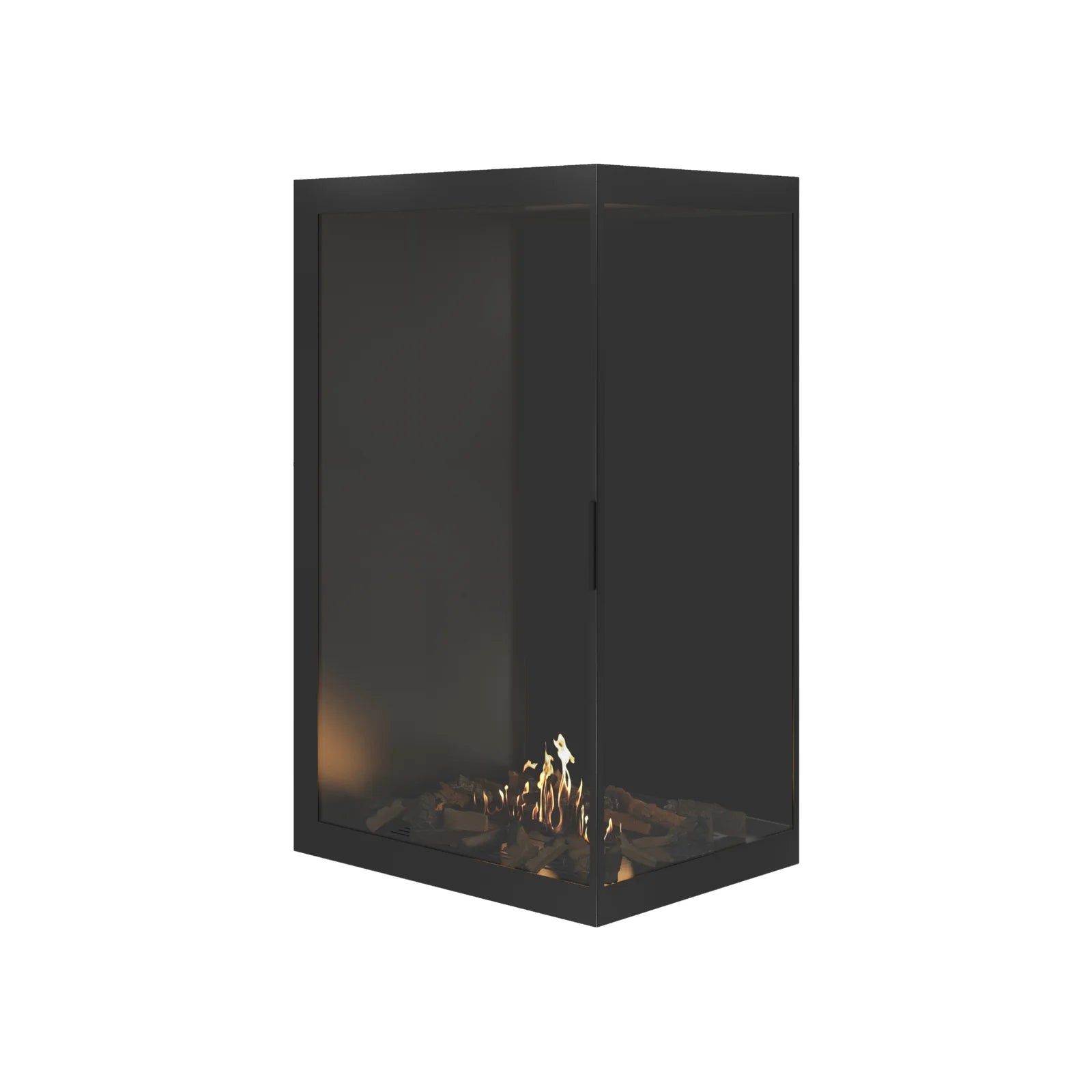 Base Vertical Corner Right Full Glass 80 x 120 cm