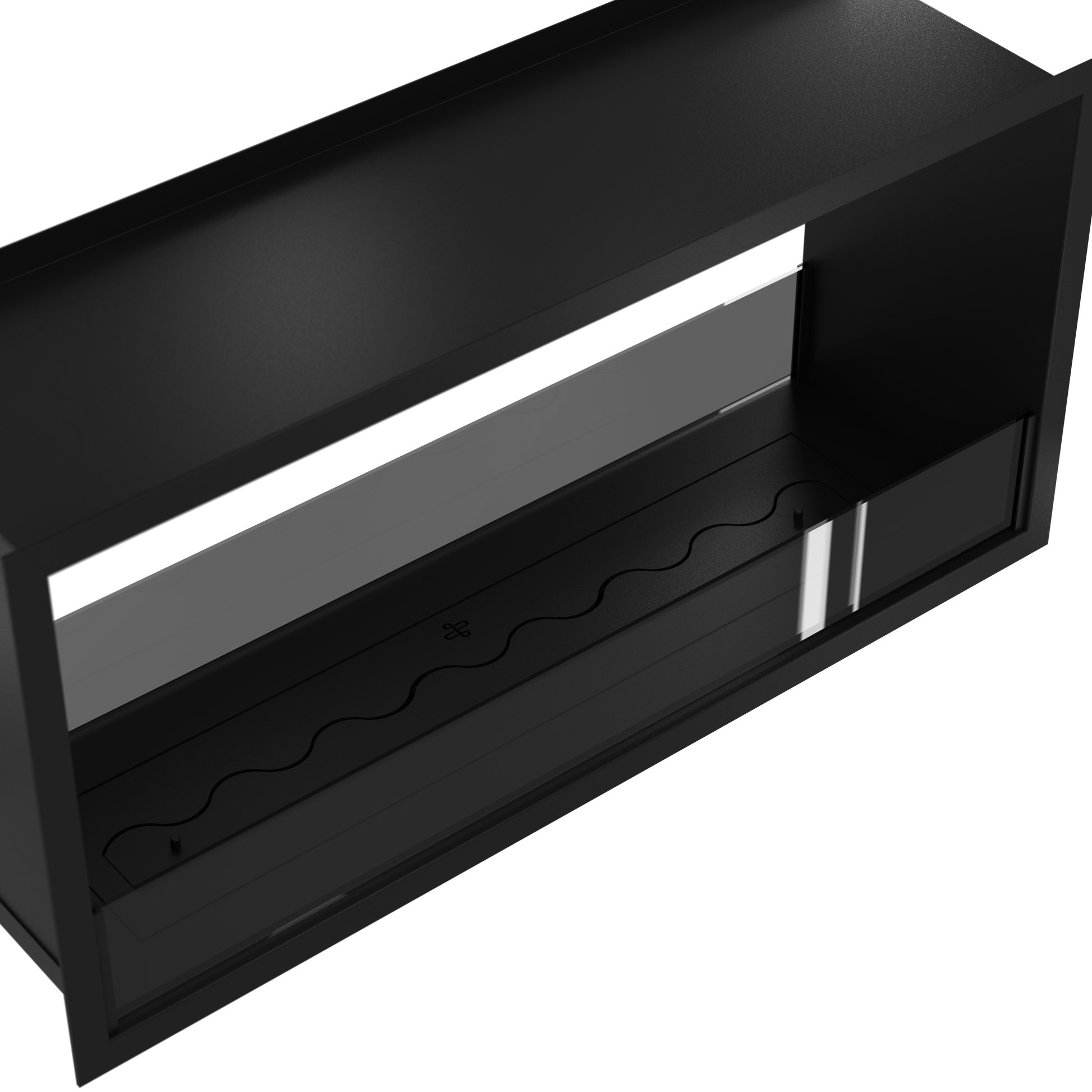 Fame See-through Fireplace 100 cm 