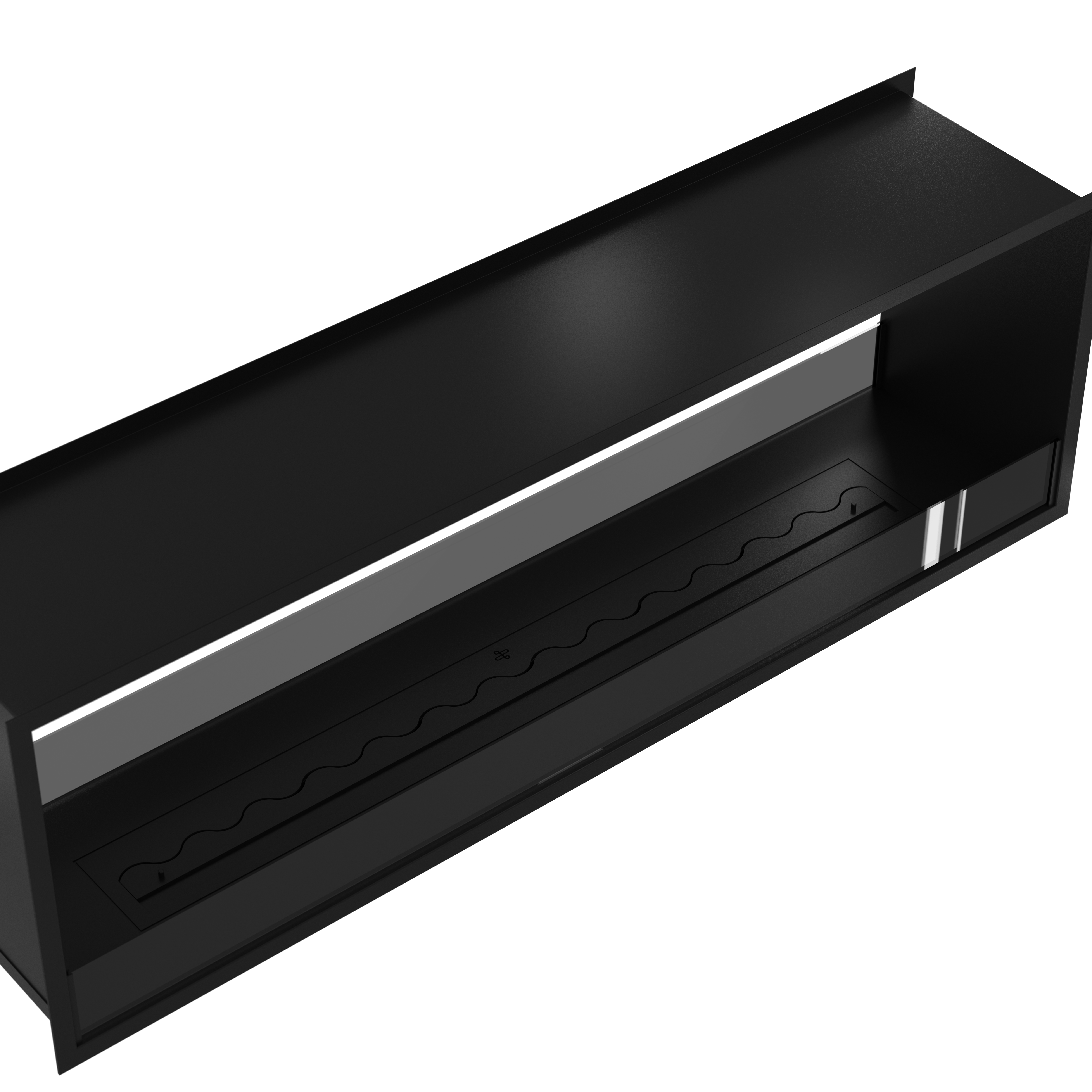 Image of Fame See-through Fireplace 190 cm 