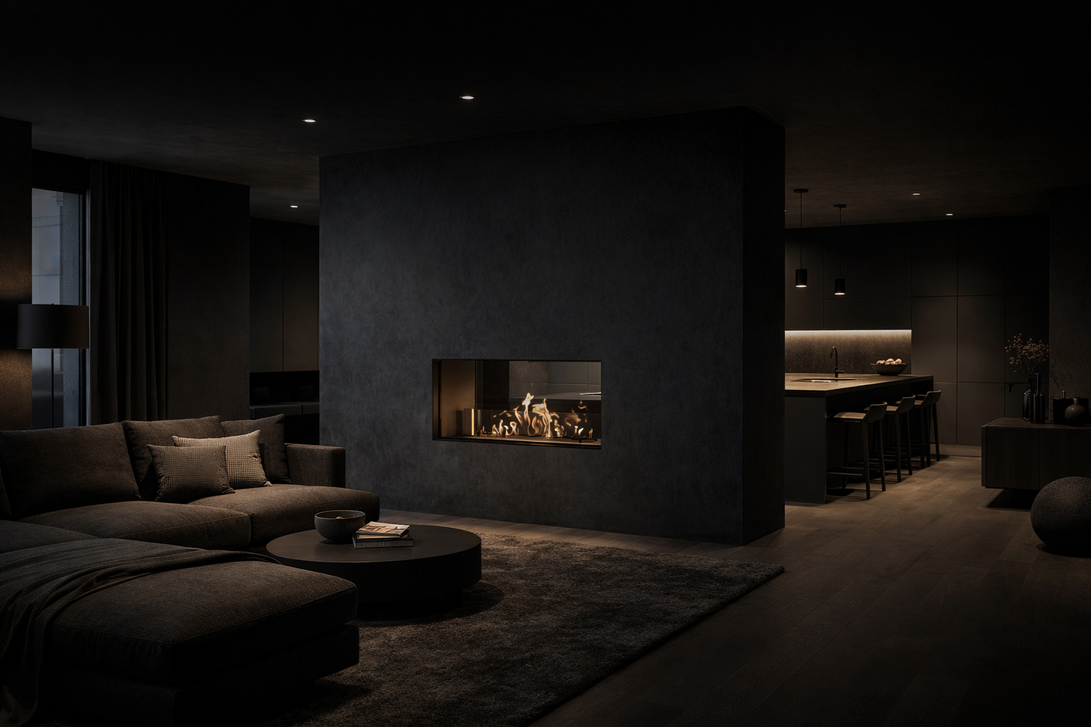Fame See-through Fireplace 70 cm 