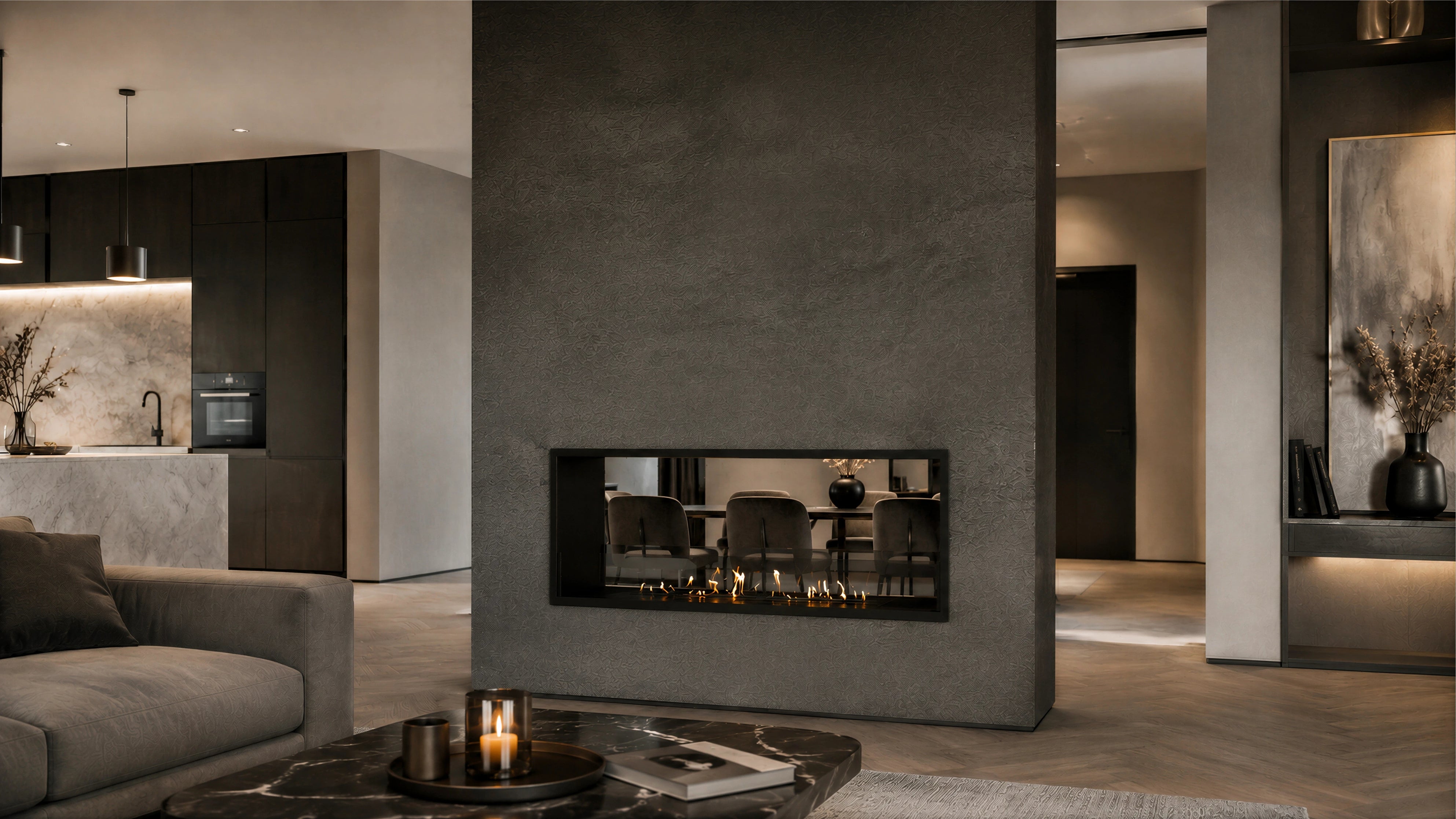 Bio ethanol fireplaces without a flue or chimney - Wild Flame