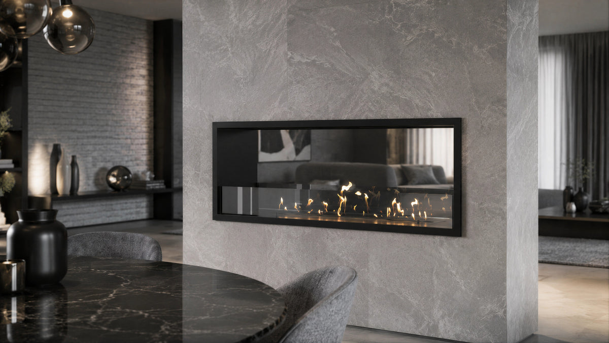 Fame See-through Fireplace 110 cm