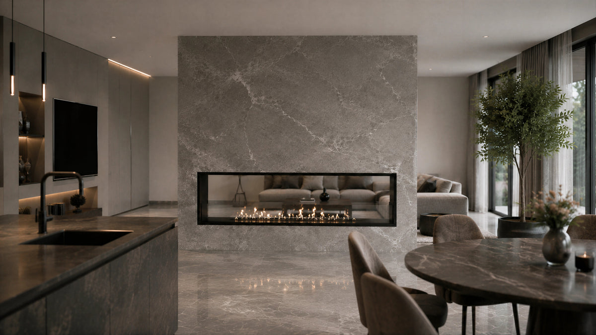 Fame See-through Fireplace 140 cm