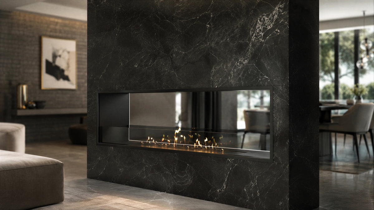 Fame See-through Fireplace 150 cm