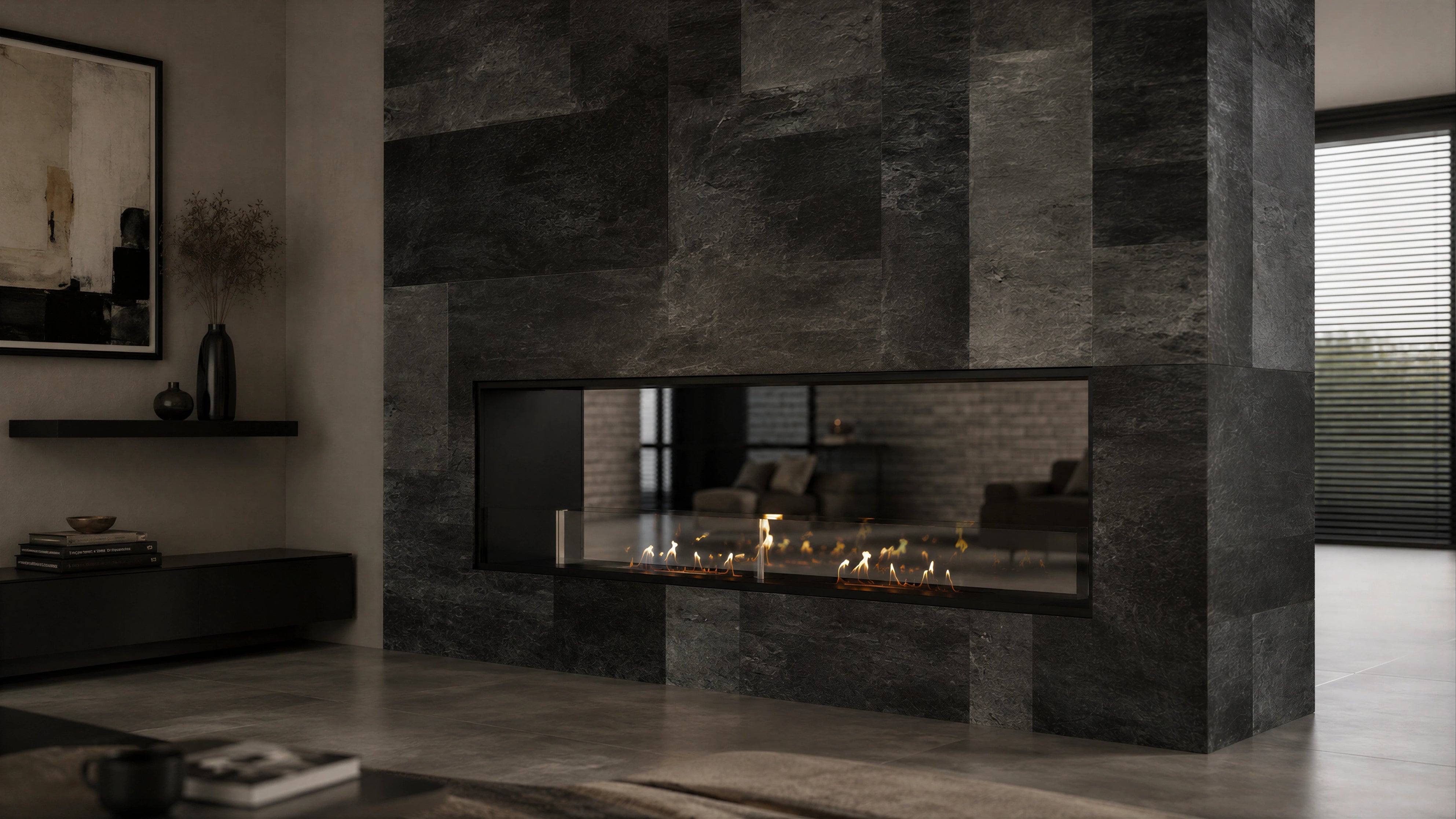 Image of Fame See-through Fireplace 170 cm