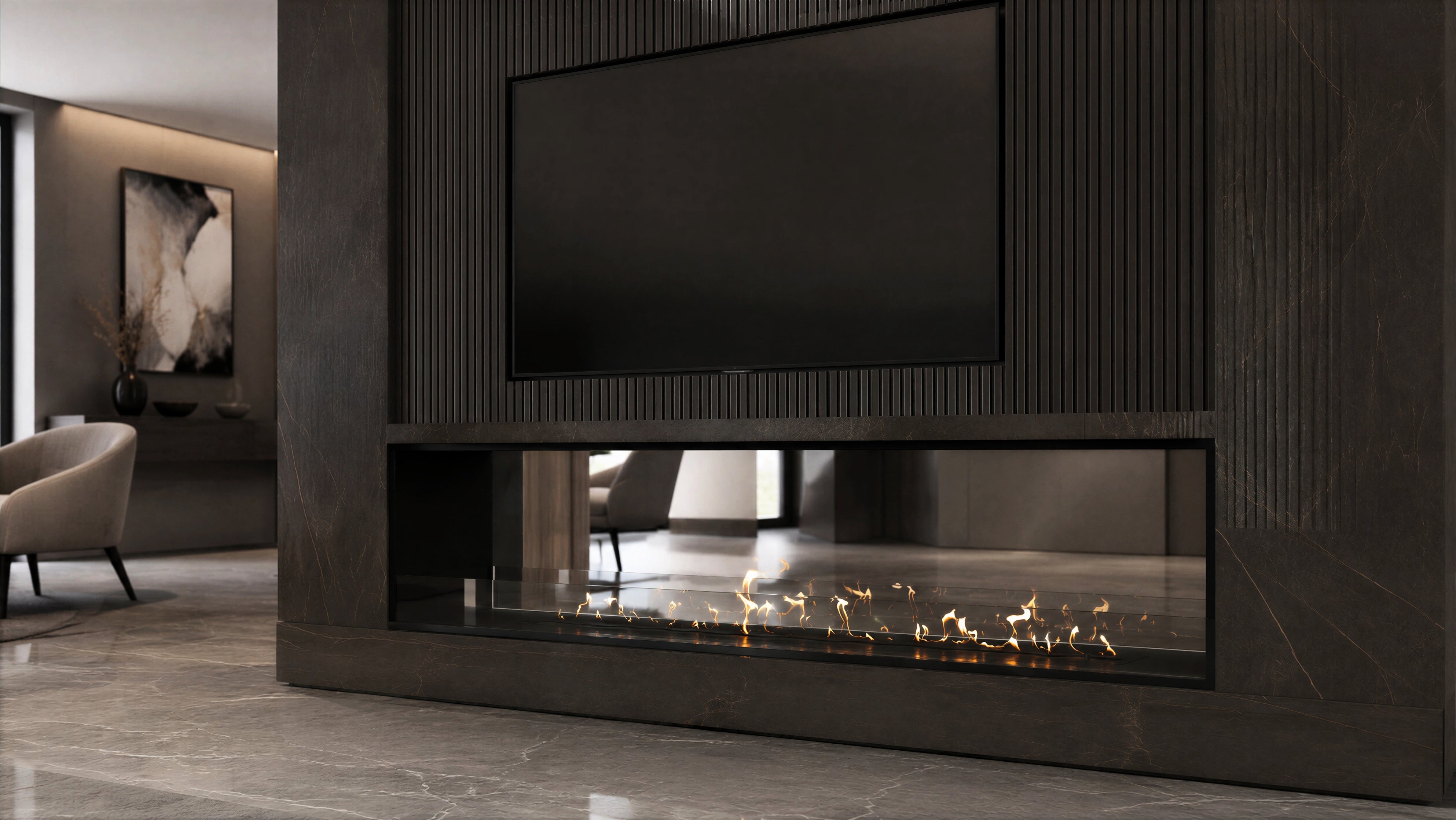Bio ethanol fireplaces without a flue or chimney - Wild Flame
