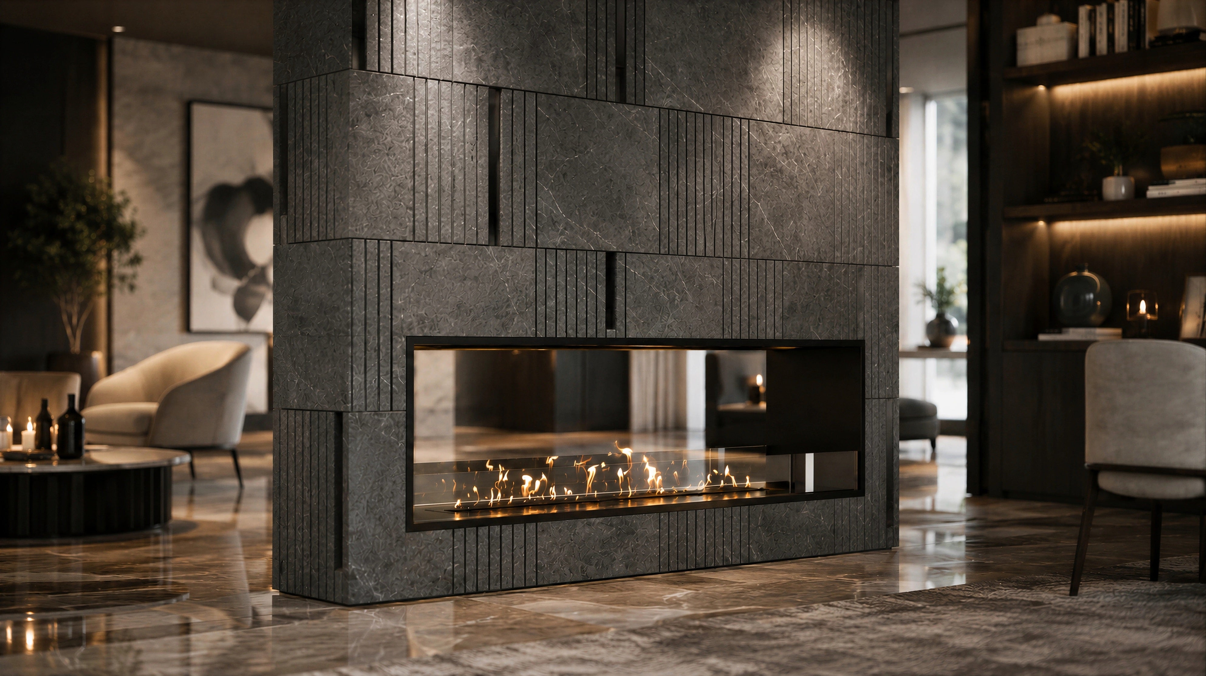 Bio ethanol fireplaces without a flue or chimney - Wild Flame