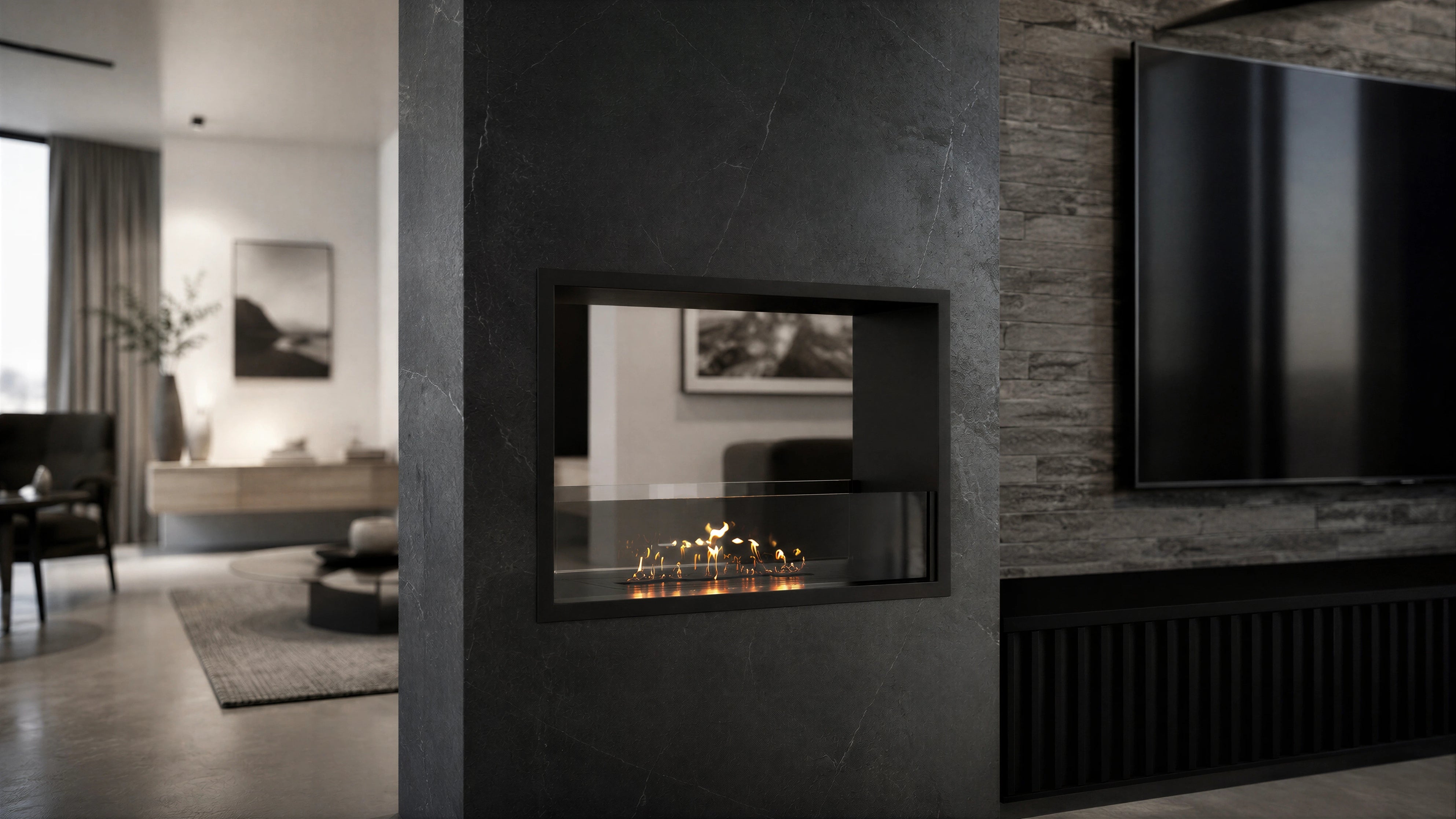 Bio ethanol fireplaces without a flue or chimney - Wild Flame