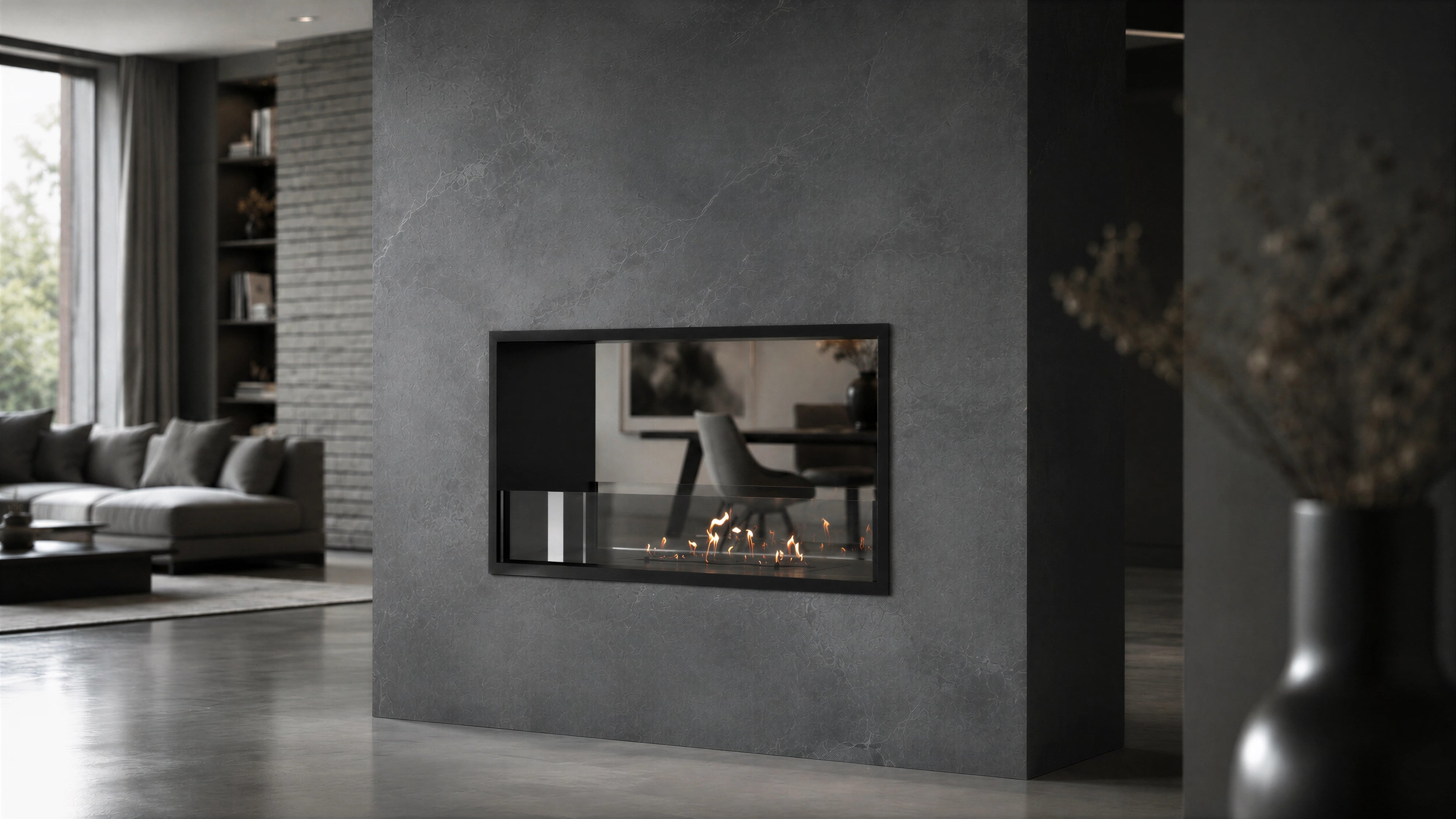 Bio ethanol fireplaces without a flue or chimney - Wild Flame