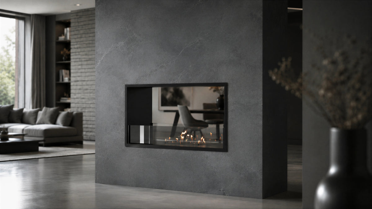 Fame See-through Fireplace 80 cm