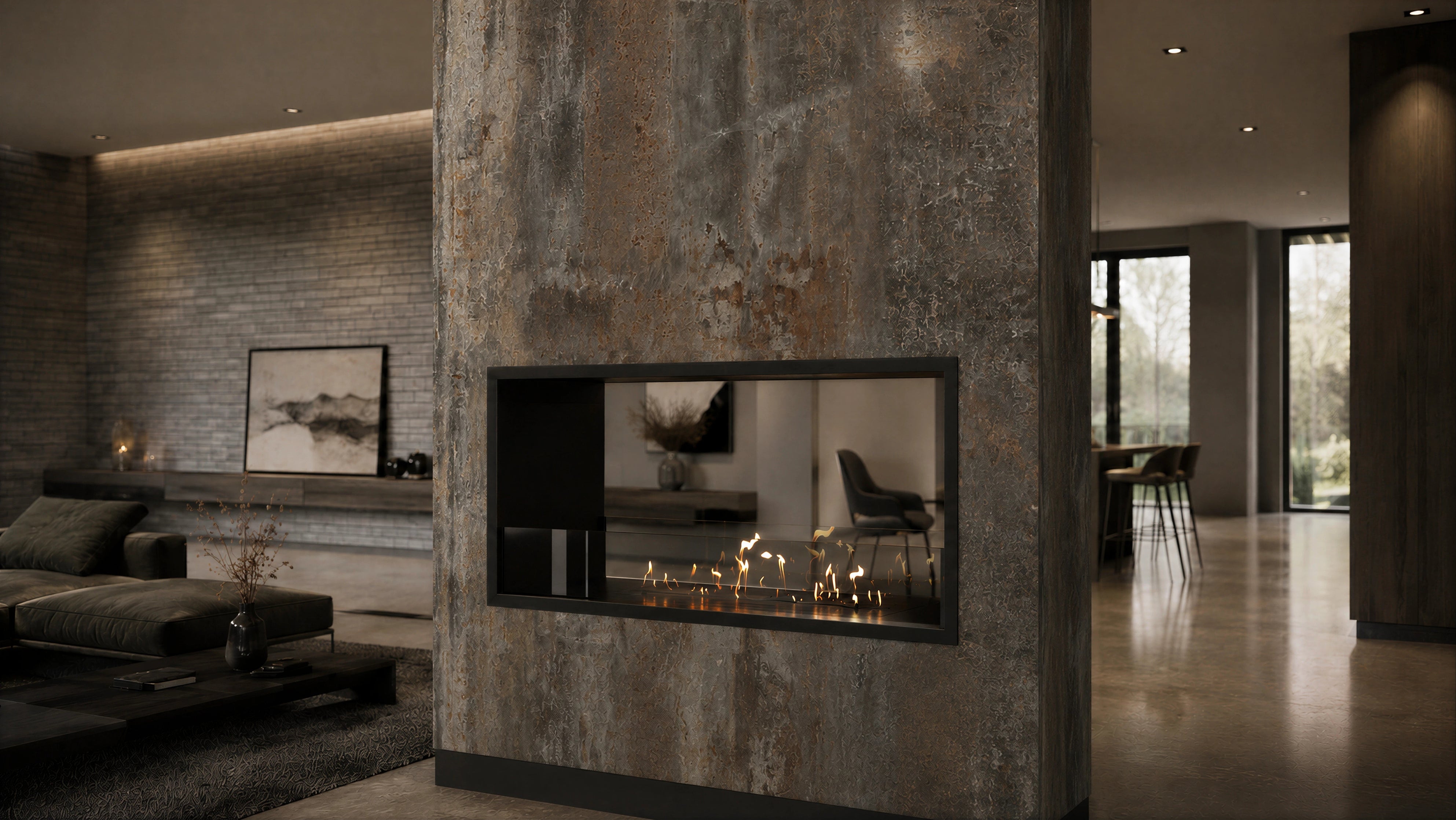 Bio ethanol fireplaces without a flue or chimney - Wild Flame