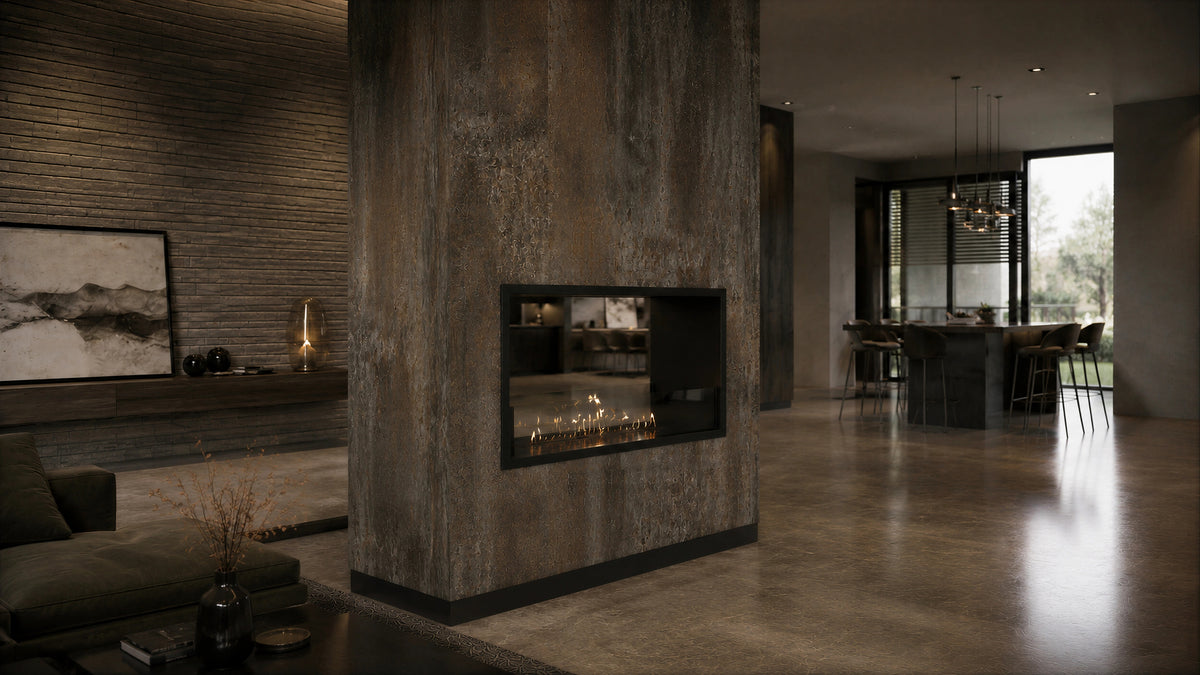 Fame See-through Fireplace 90 cm