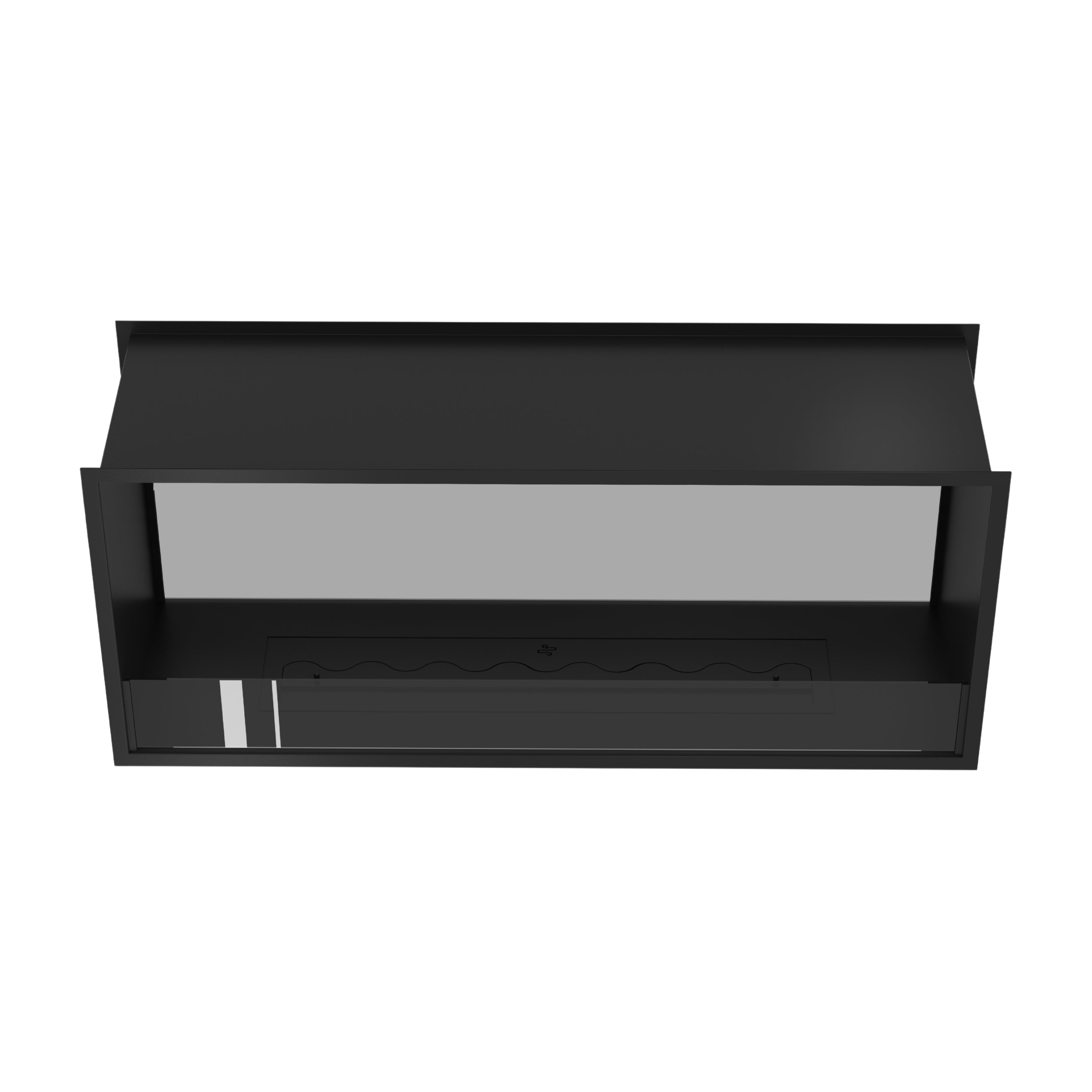 Image of Fame See-Through Fireplace Single Full Glass 120 cm