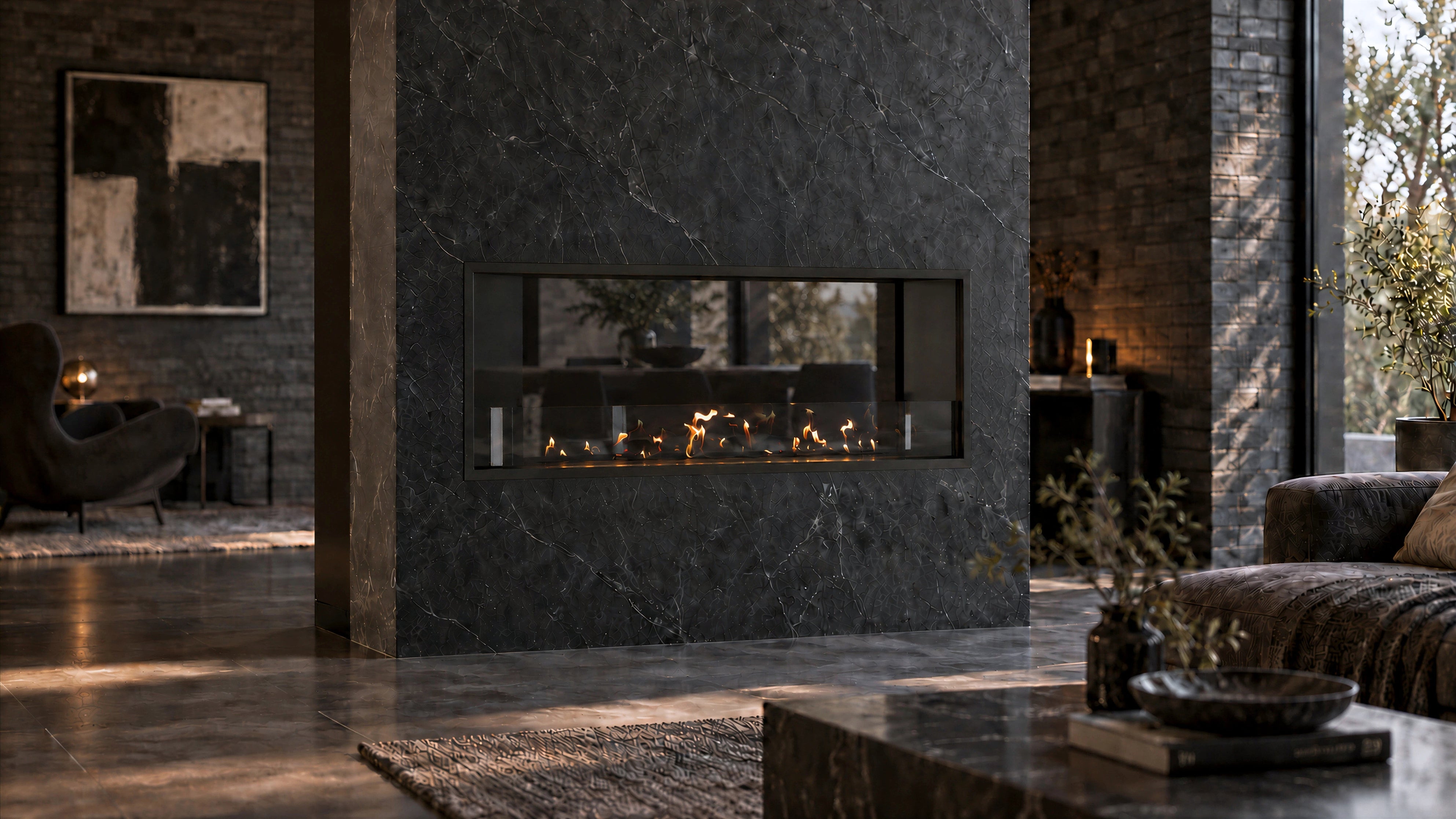 Bio ethanol fireplaces without a flue or chimney - Wild Flame