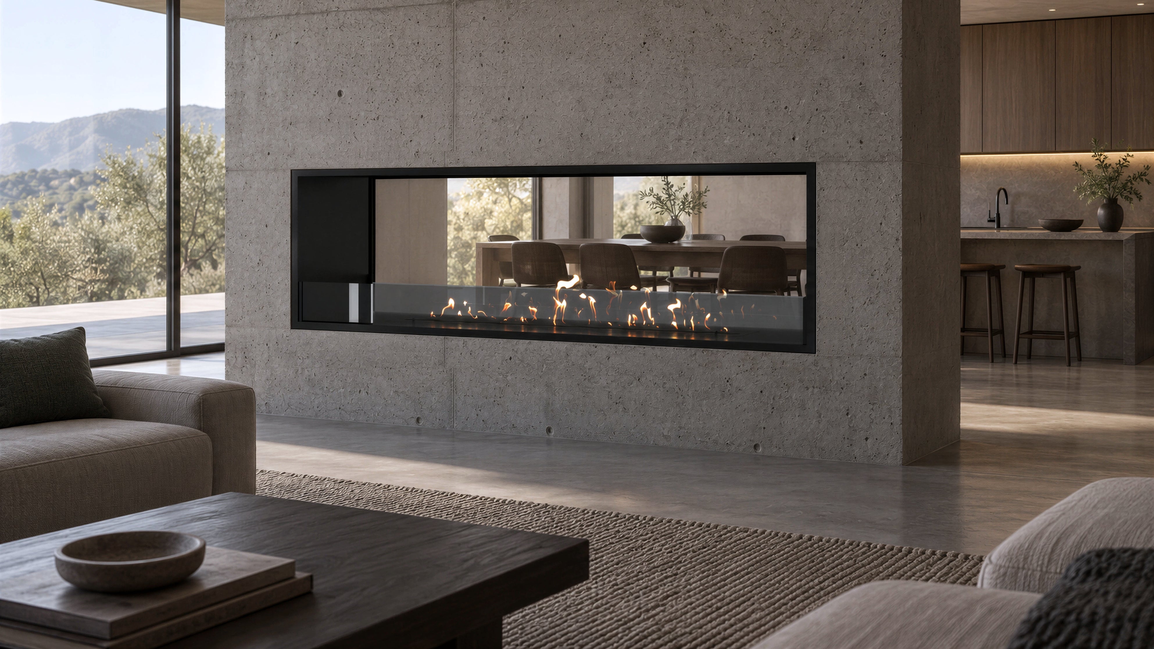 Bio ethanol fireplaces without a flue or chimney - Wild Flame