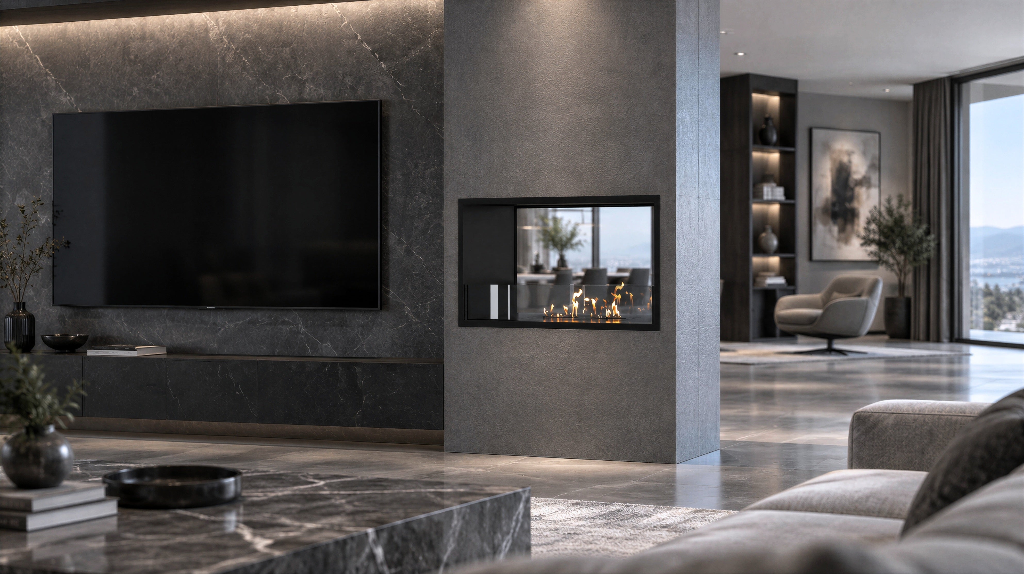 Bio ethanol fireplaces without a flue or chimney - Wild Flame