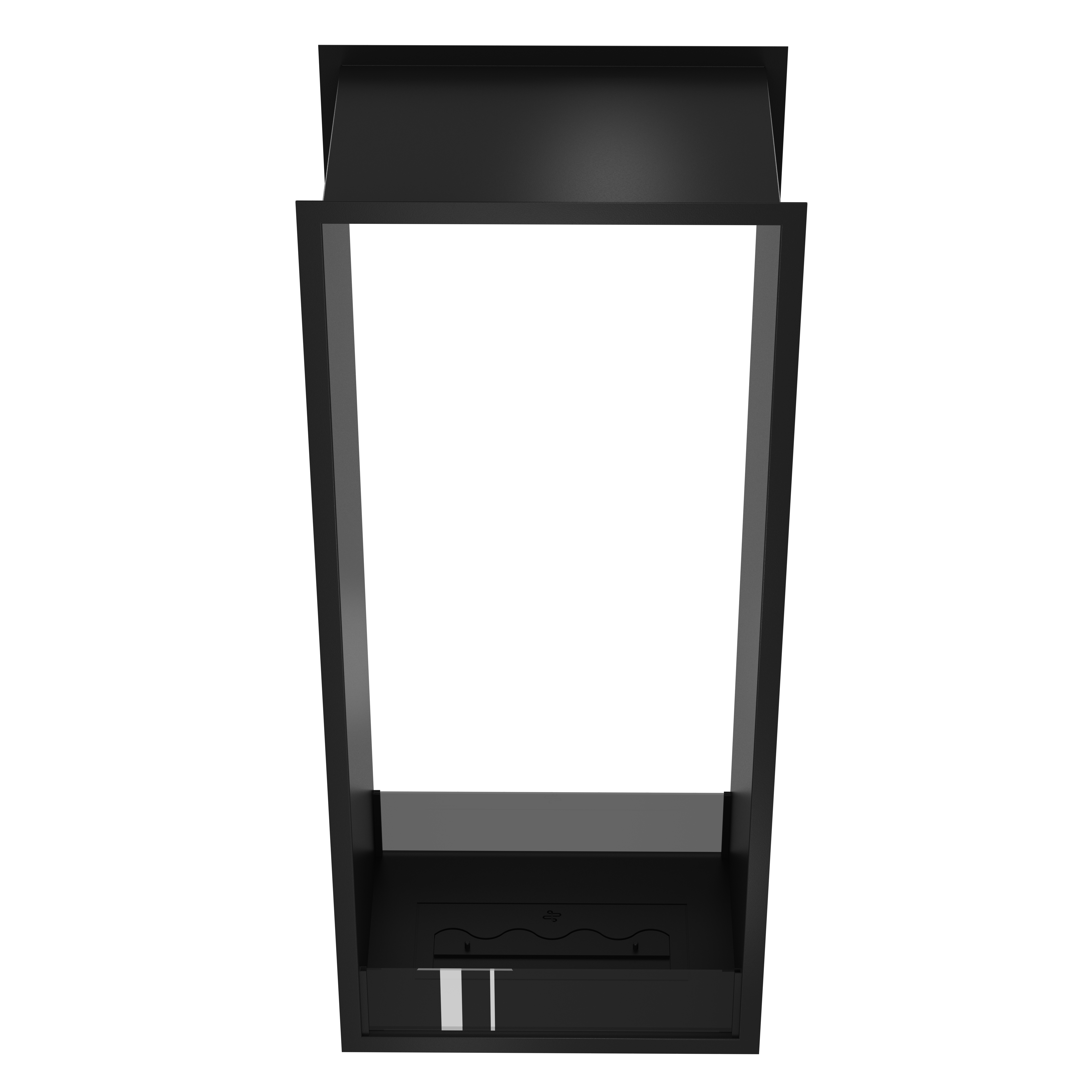 Image of Fame Vertical See-Through Fireplace 60 x 200 cm
