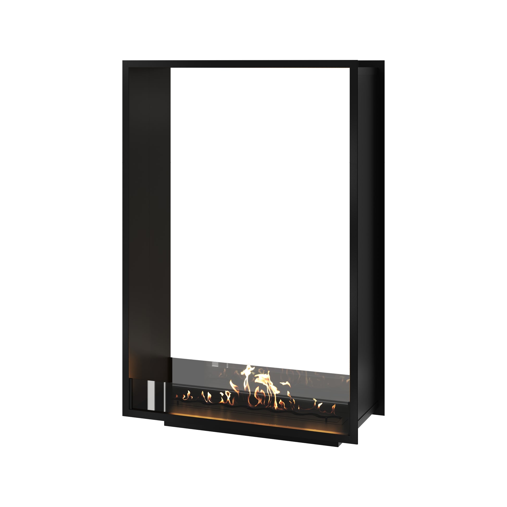 Fame Vertical See-Through Fireplace 100 x 120 cm