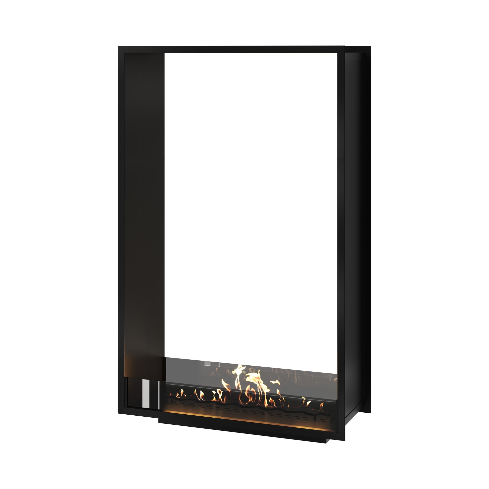 Fame Vertical See-Through Fireplace 100 x 140 cm