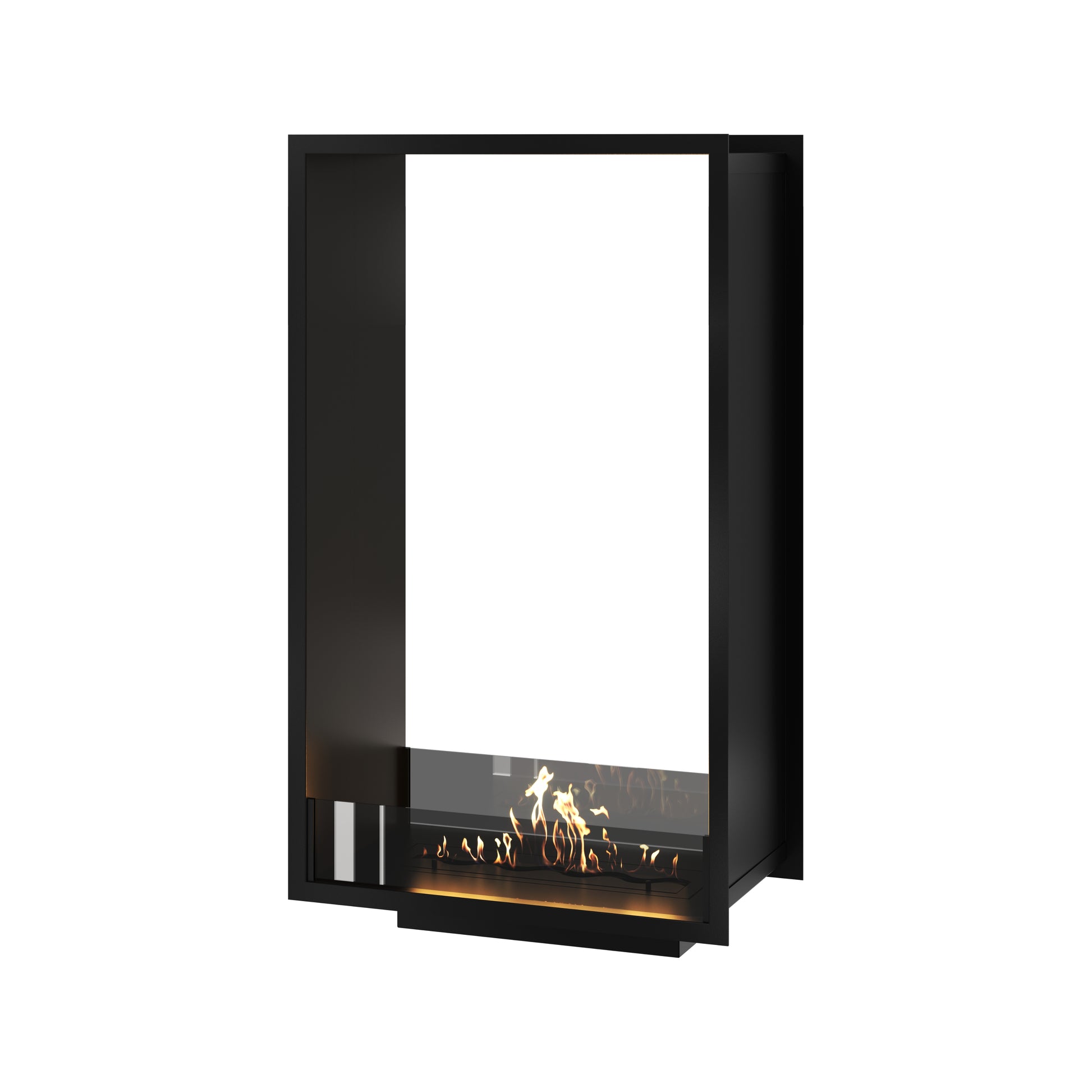 Fame Vertical See-Through Fireplace 70 x 120 cm