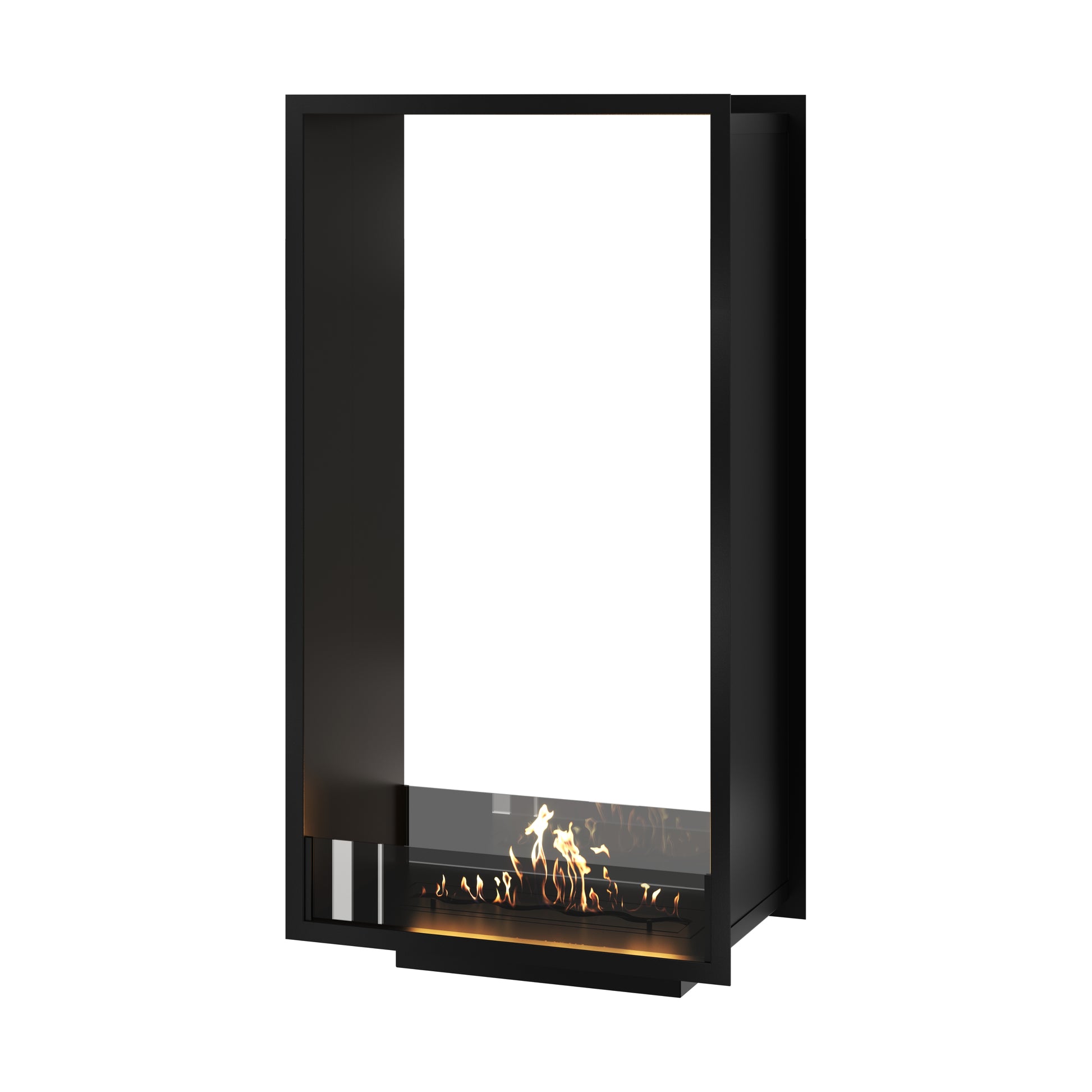 Fame Vertical See-Through Fireplace 70 x 160 cm