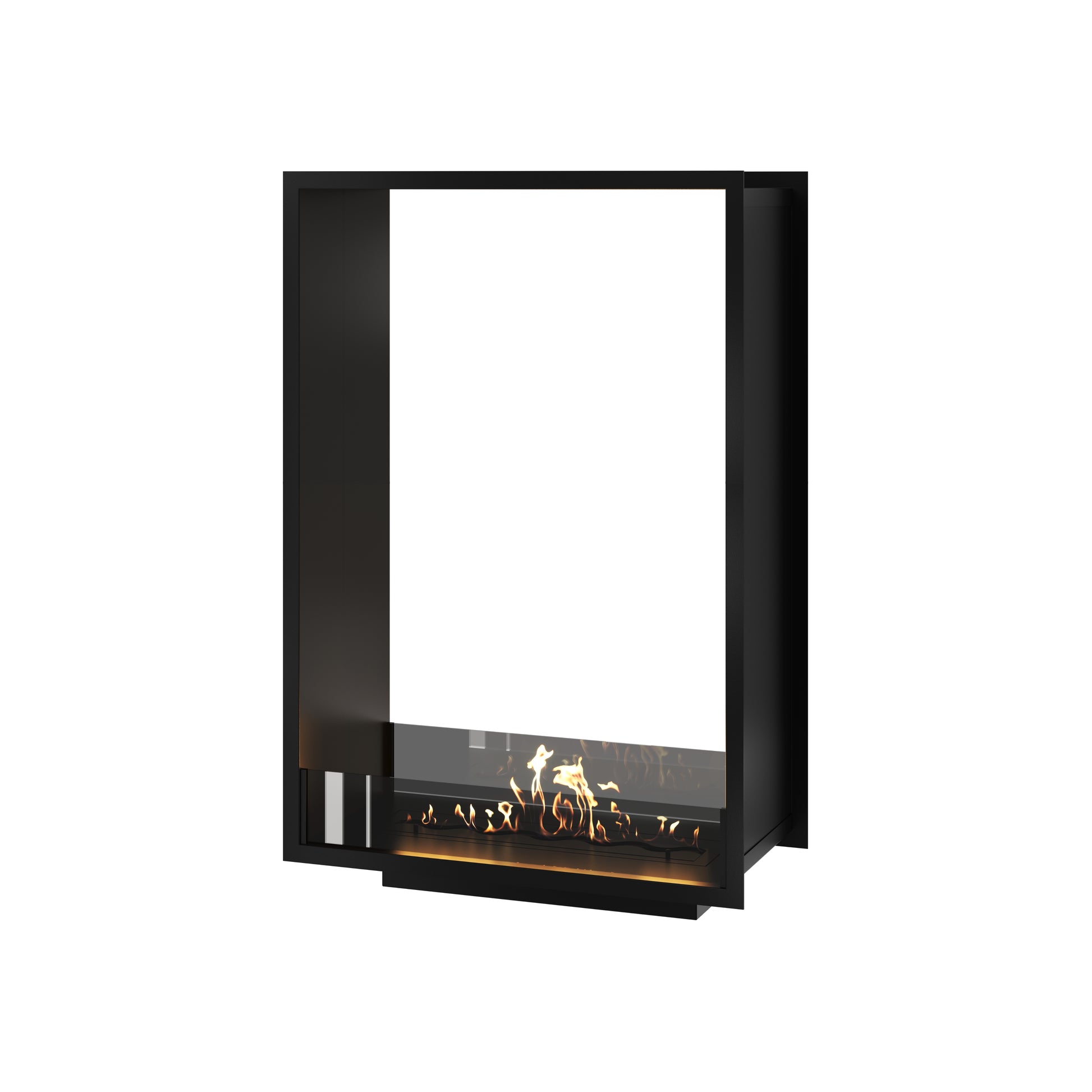 Fame Vertical See-Through Fireplace 80 x 100 cm