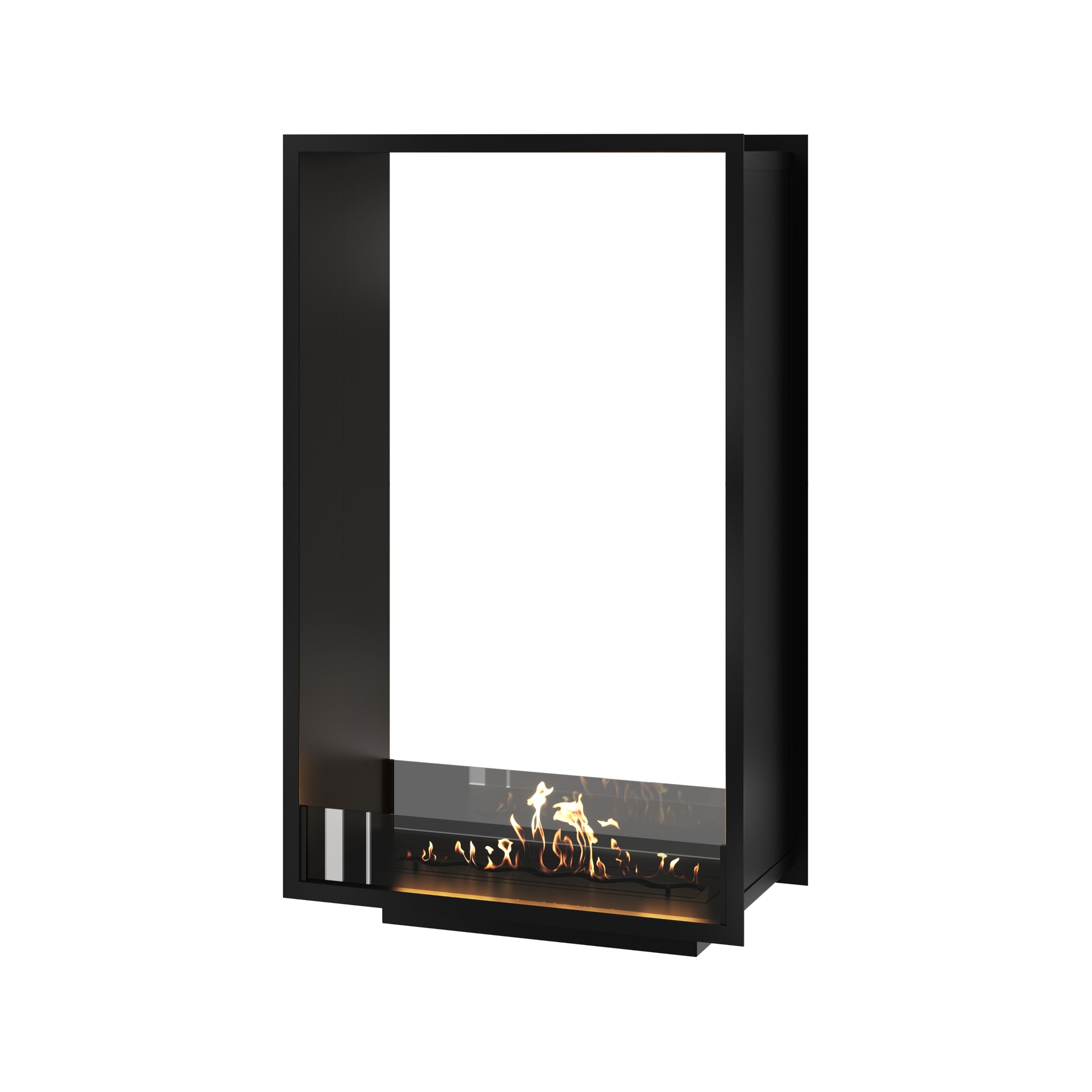 Fame Vertical See-Through Fireplace 80 x 120 cm
