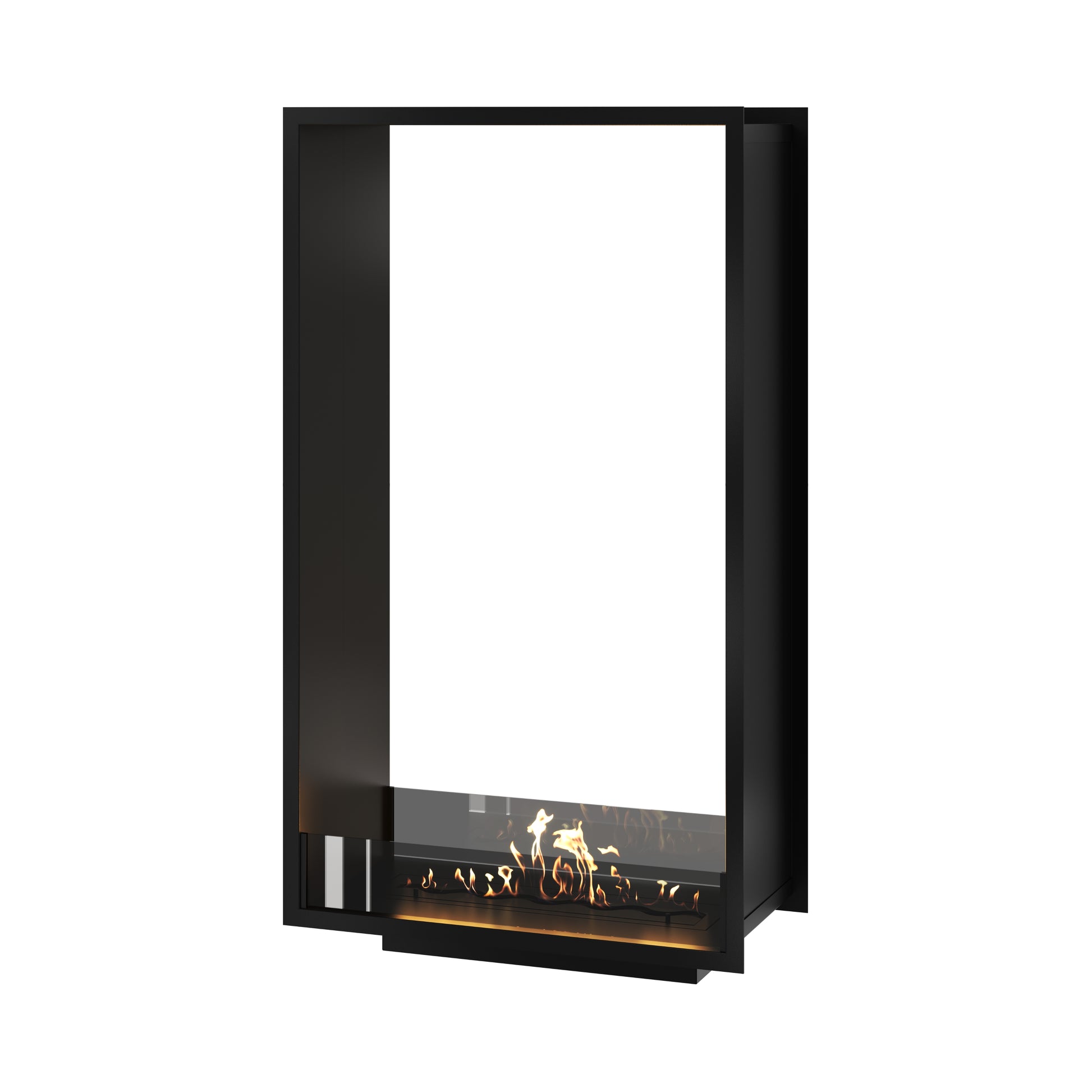 Fame Vertical See-Through Fireplace 80 x 140 cm
