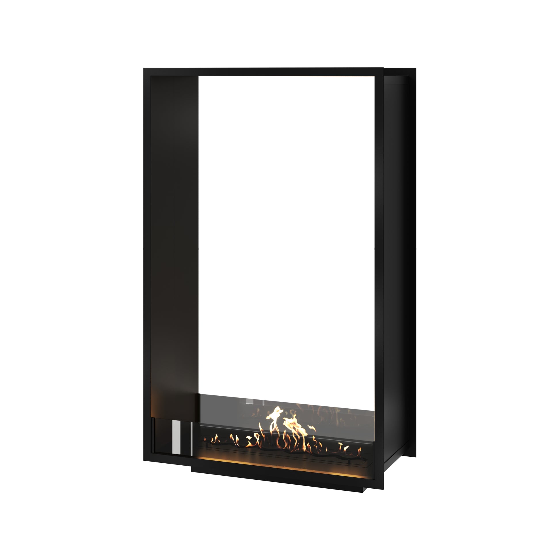 Fame Vertical See-Through Fireplace 90 x 120 cm