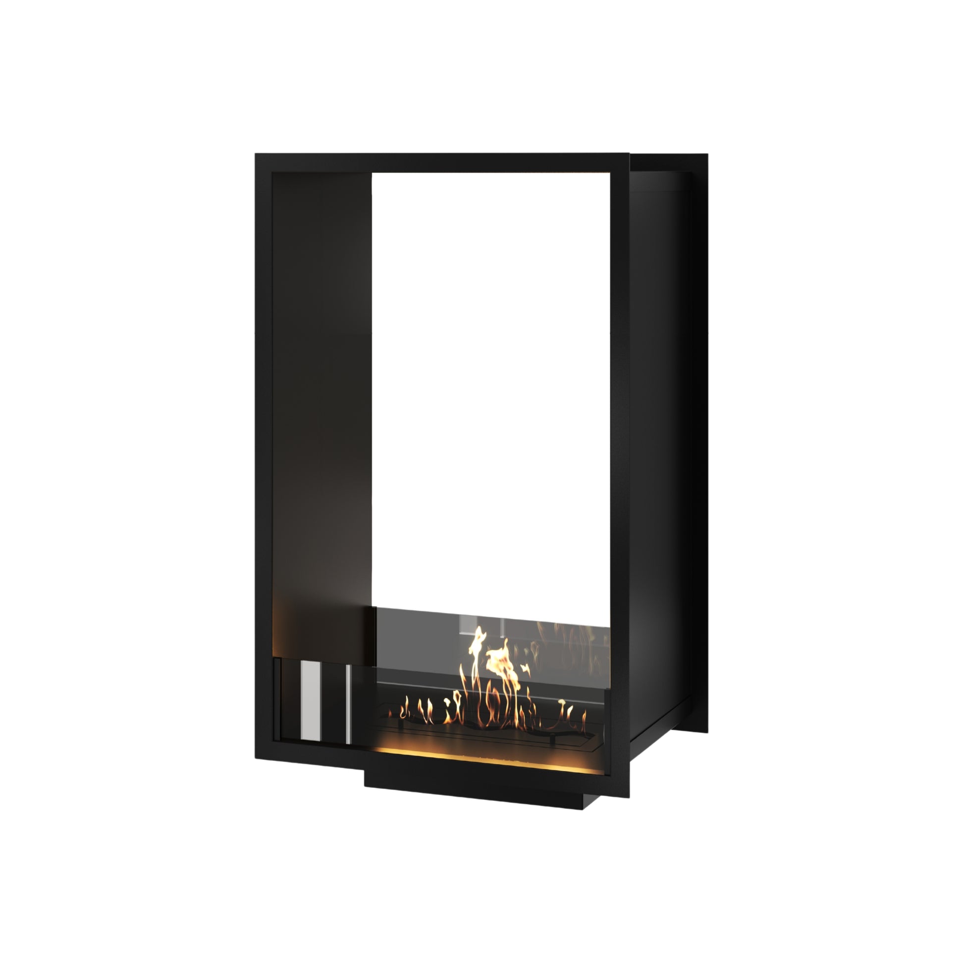 Fame Vertical See-Through Fireplace 60 x 100 cm