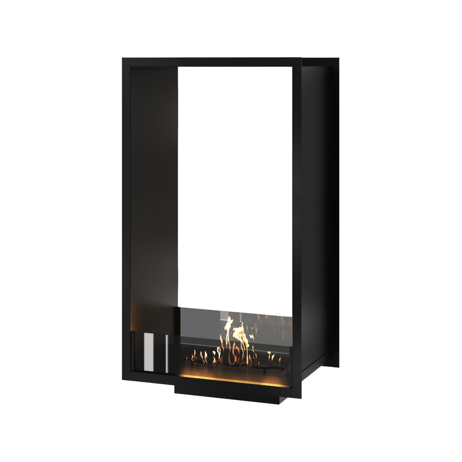 Fame Vertical See-Through Fireplace 60 x 120 cm