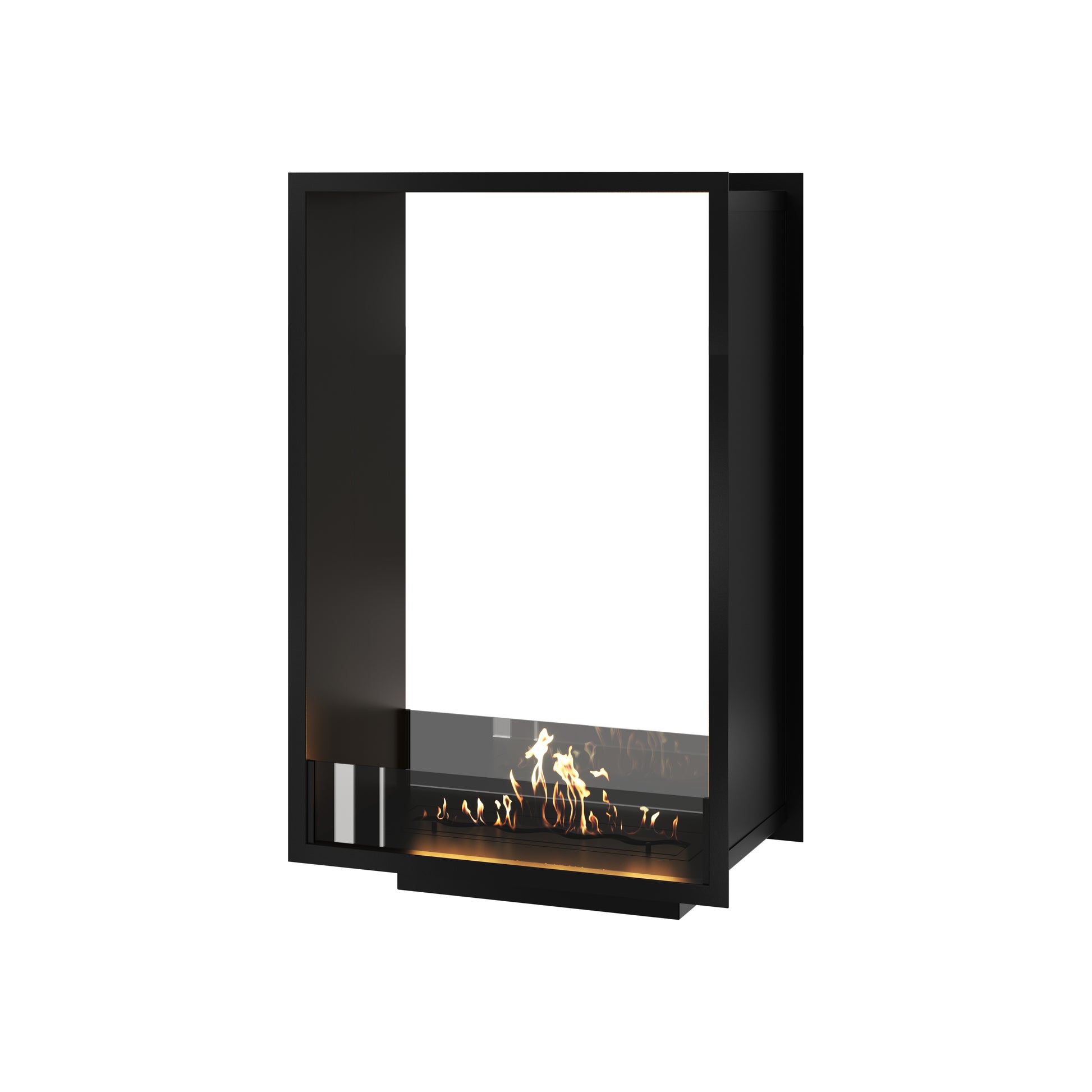 Fame Vertical See-Through Fireplace 70 x 100 cm