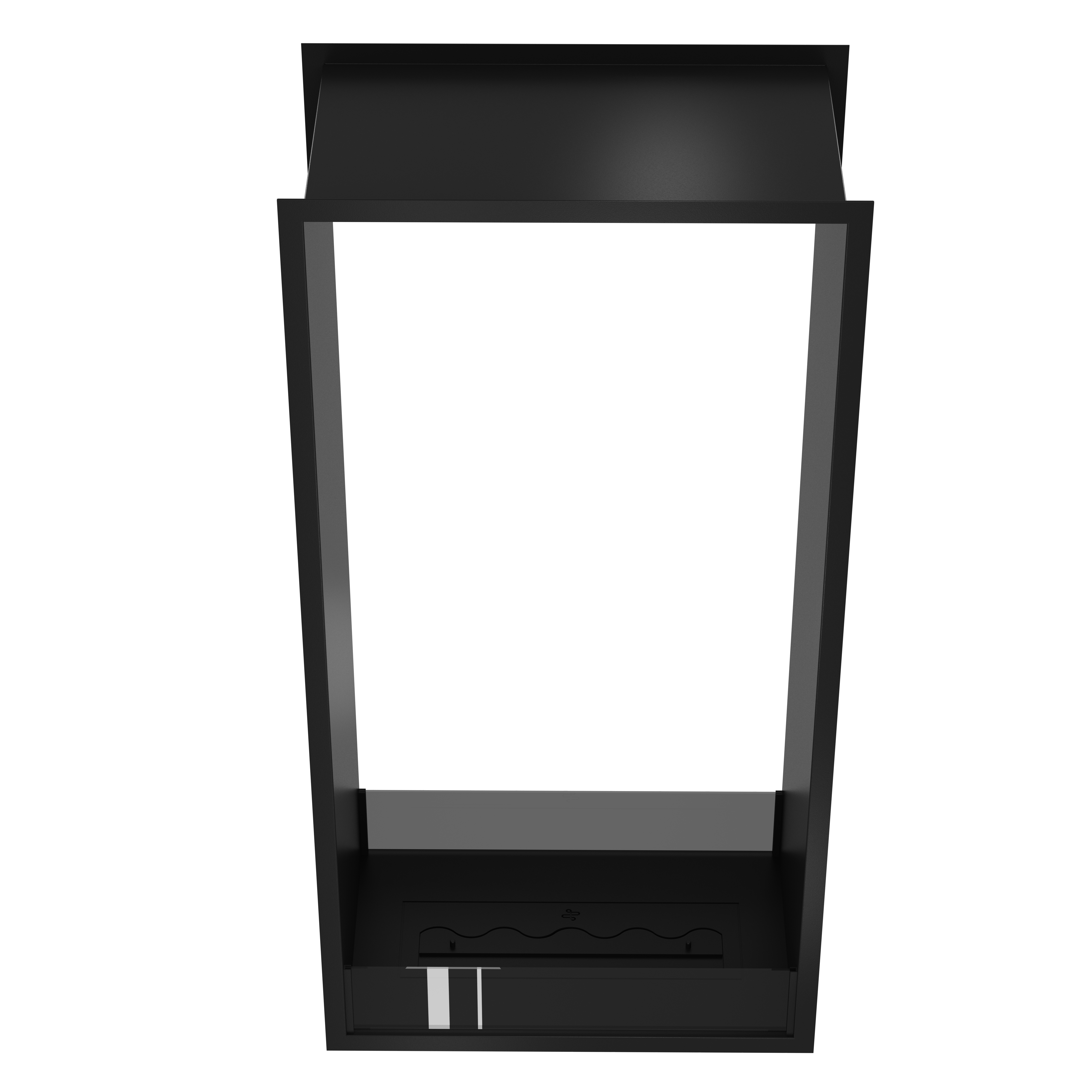 Image of Fame Vertical See-Through Fireplace 70 x 100 cm