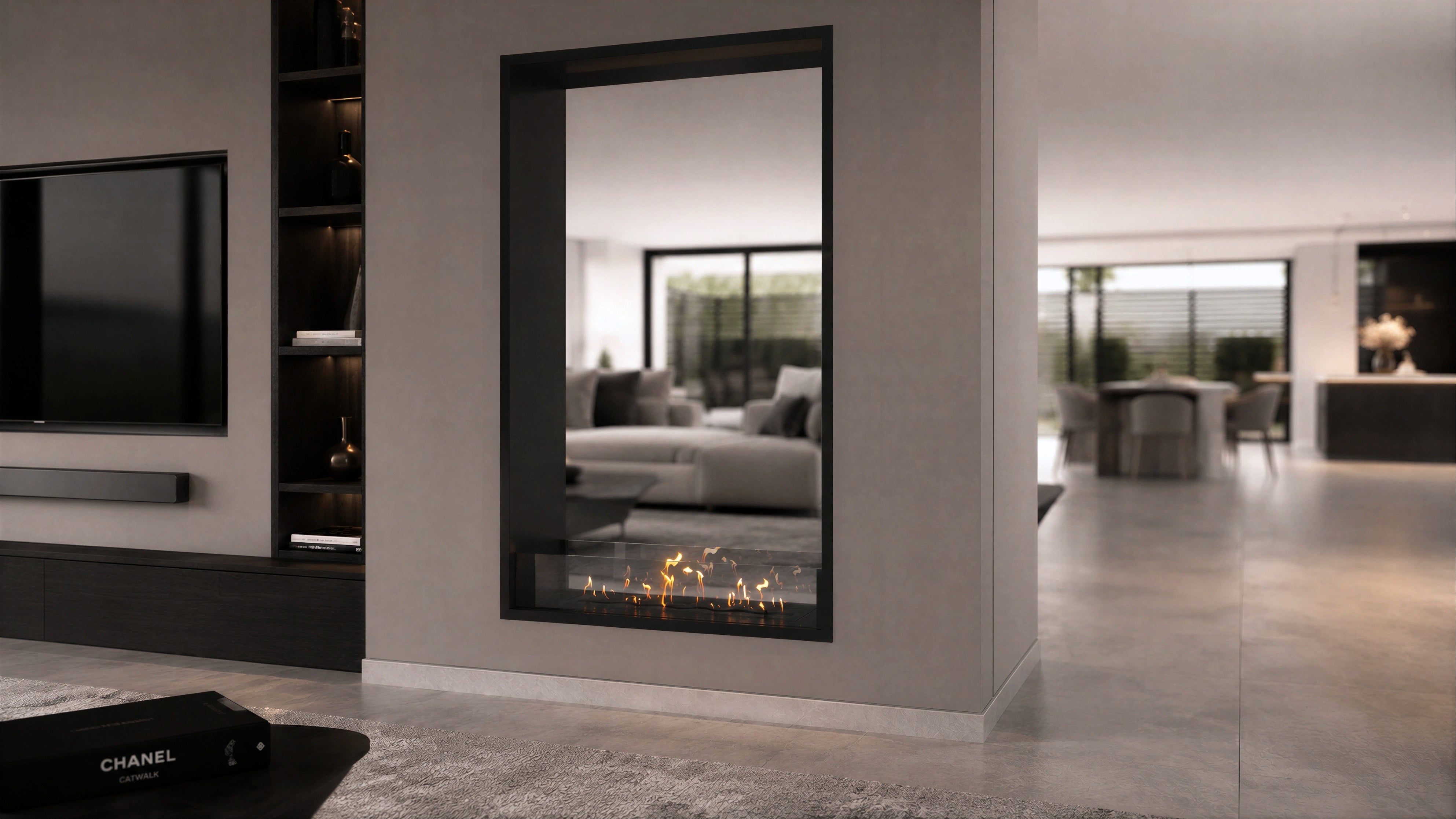 Bio ethanol fireplaces without a flue or chimney - Wild Flame