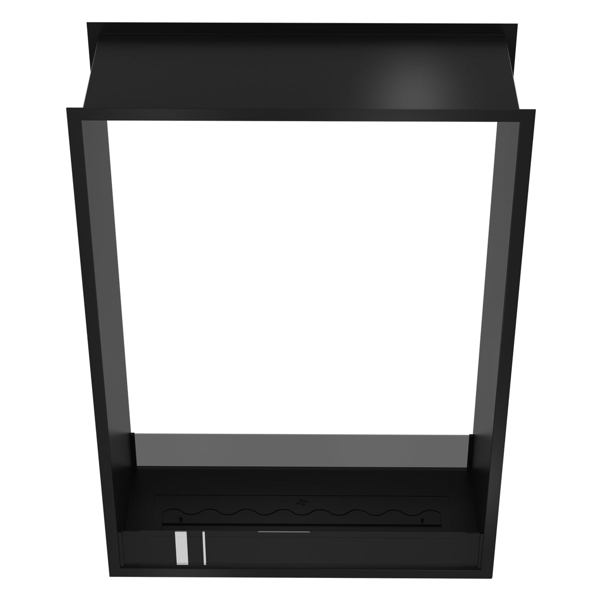 Fame Vertical See-Through Fireplace 100 x 180 cm