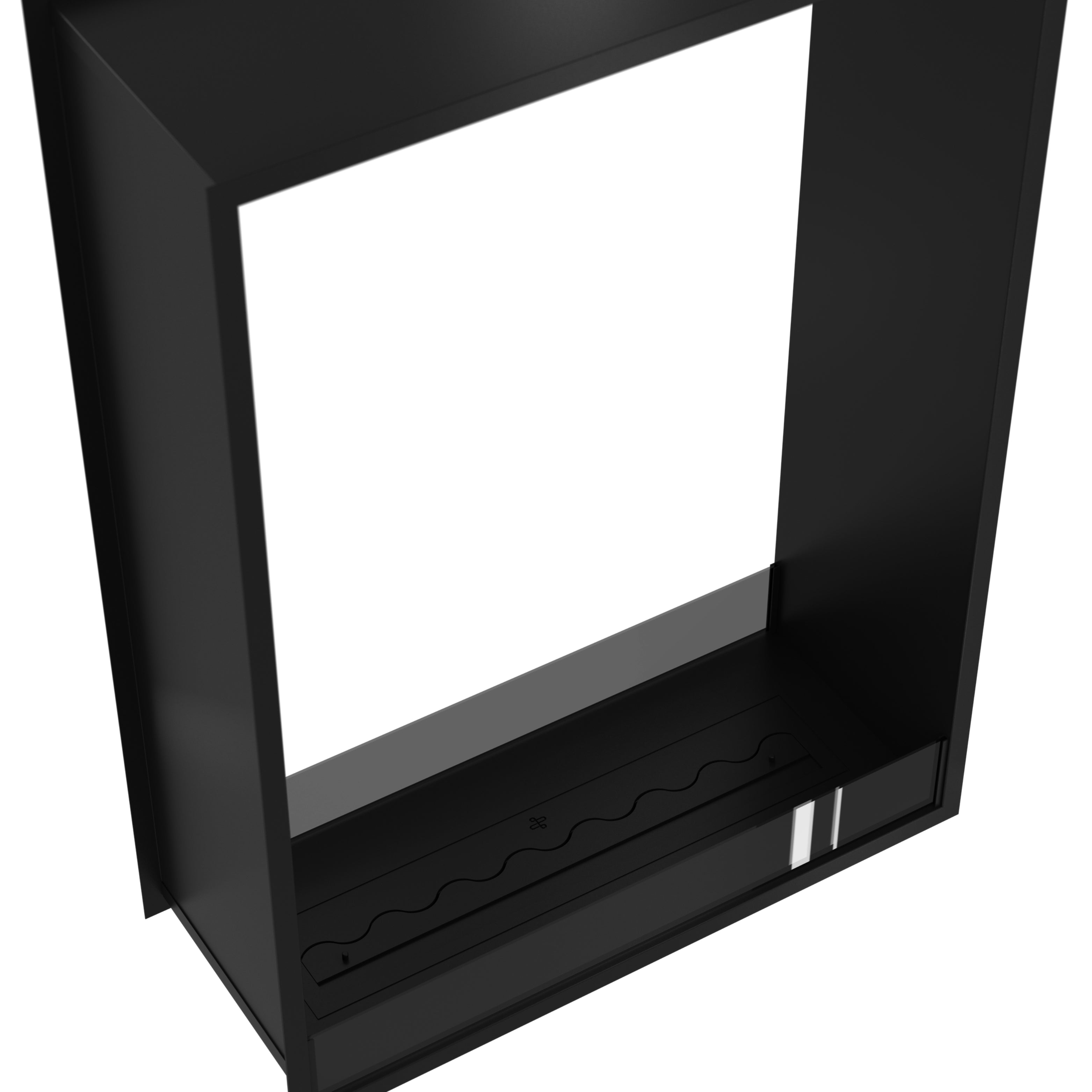 Image of Fame Vertical See-Through Fireplace 100 x 200 cm
