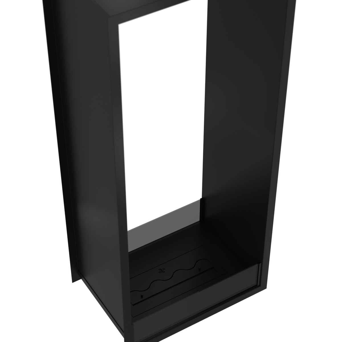 Fame Vertical See-Through Fireplace 60 x 120 cm