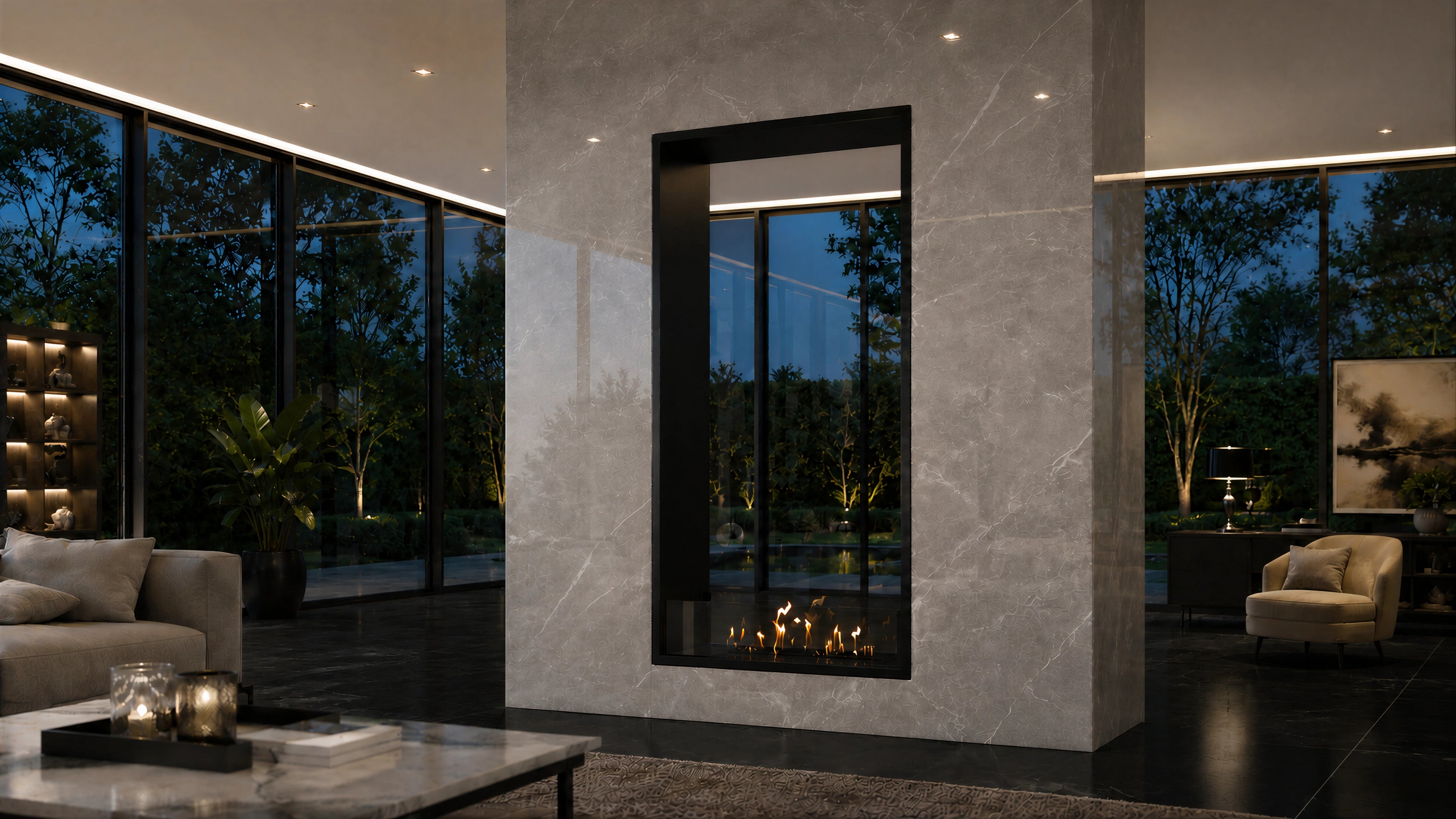Bio ethanol fireplaces without a flue or chimney - Wild Flame