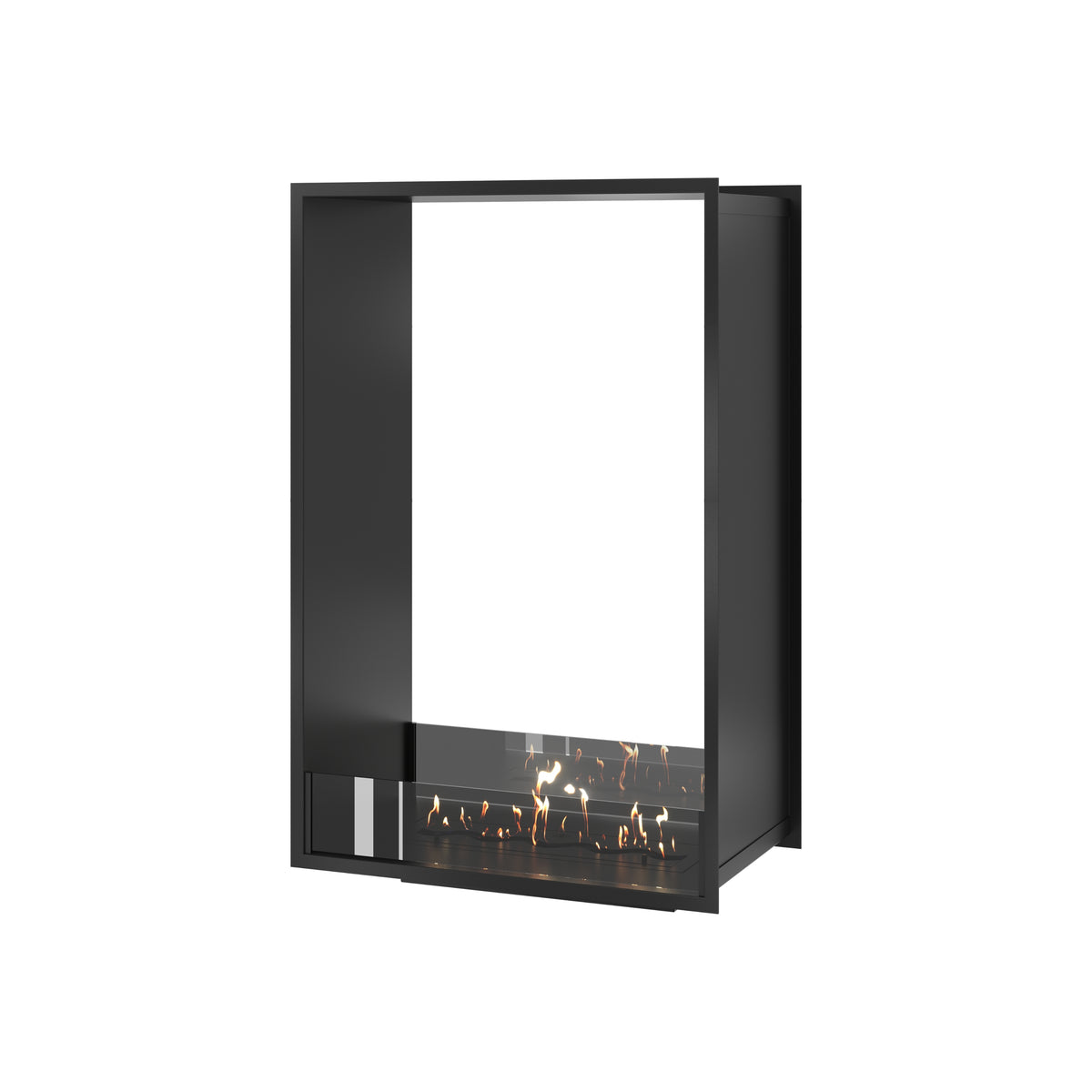 Fame Vertical See-Through Fireplace 70 x 100 cm