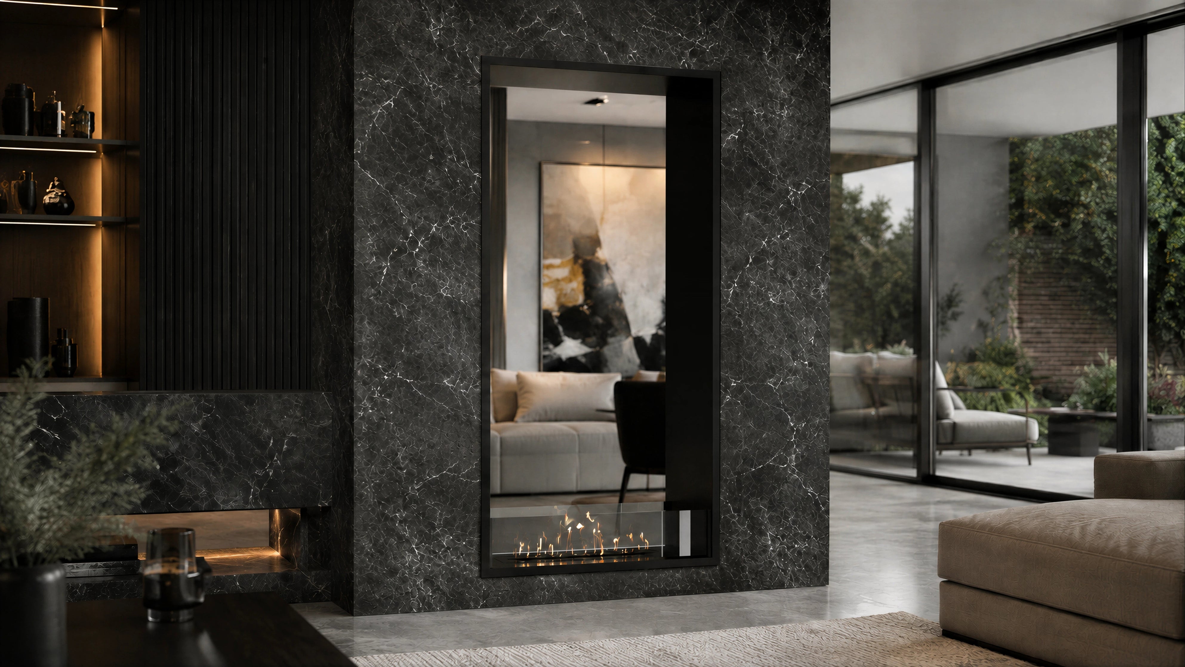 Bio ethanol fireplaces without a flue or chimney - Wild Flame