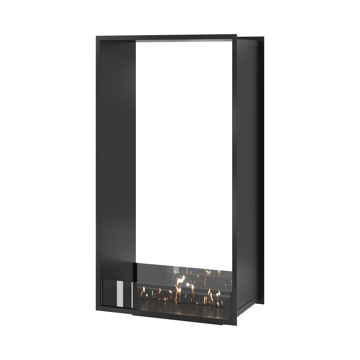 Fame Vertical See-Through Fireplace 70 x 160 cm