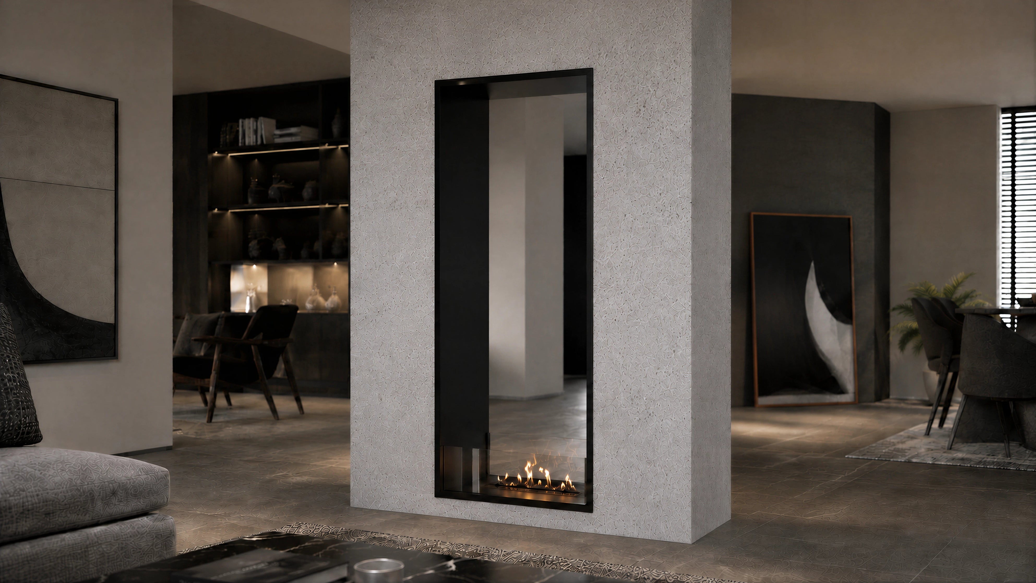 Bio ethanol fireplaces without a flue or chimney - Wild Flame