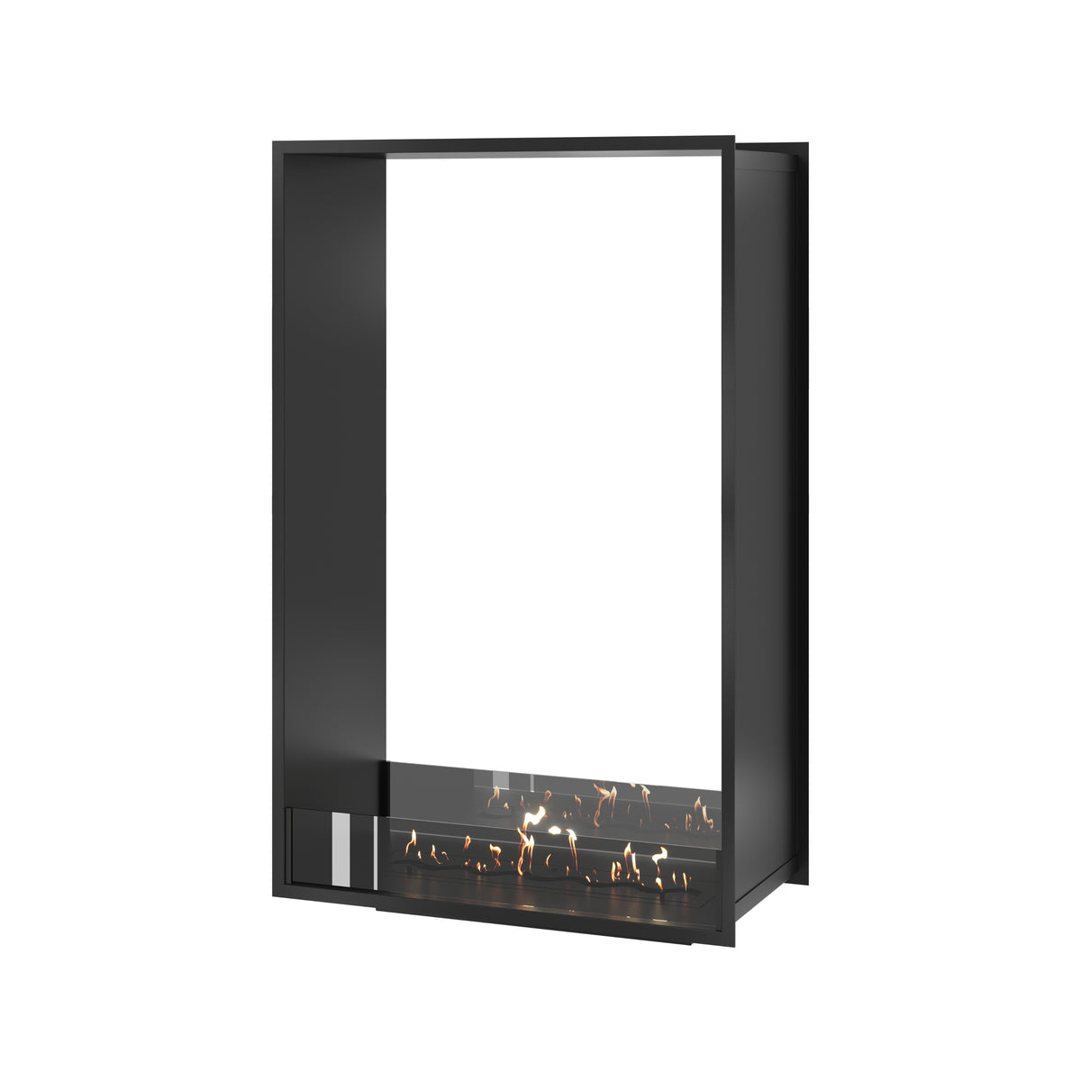 Fame Vertical See-Through Fireplace 80 x 120 cm