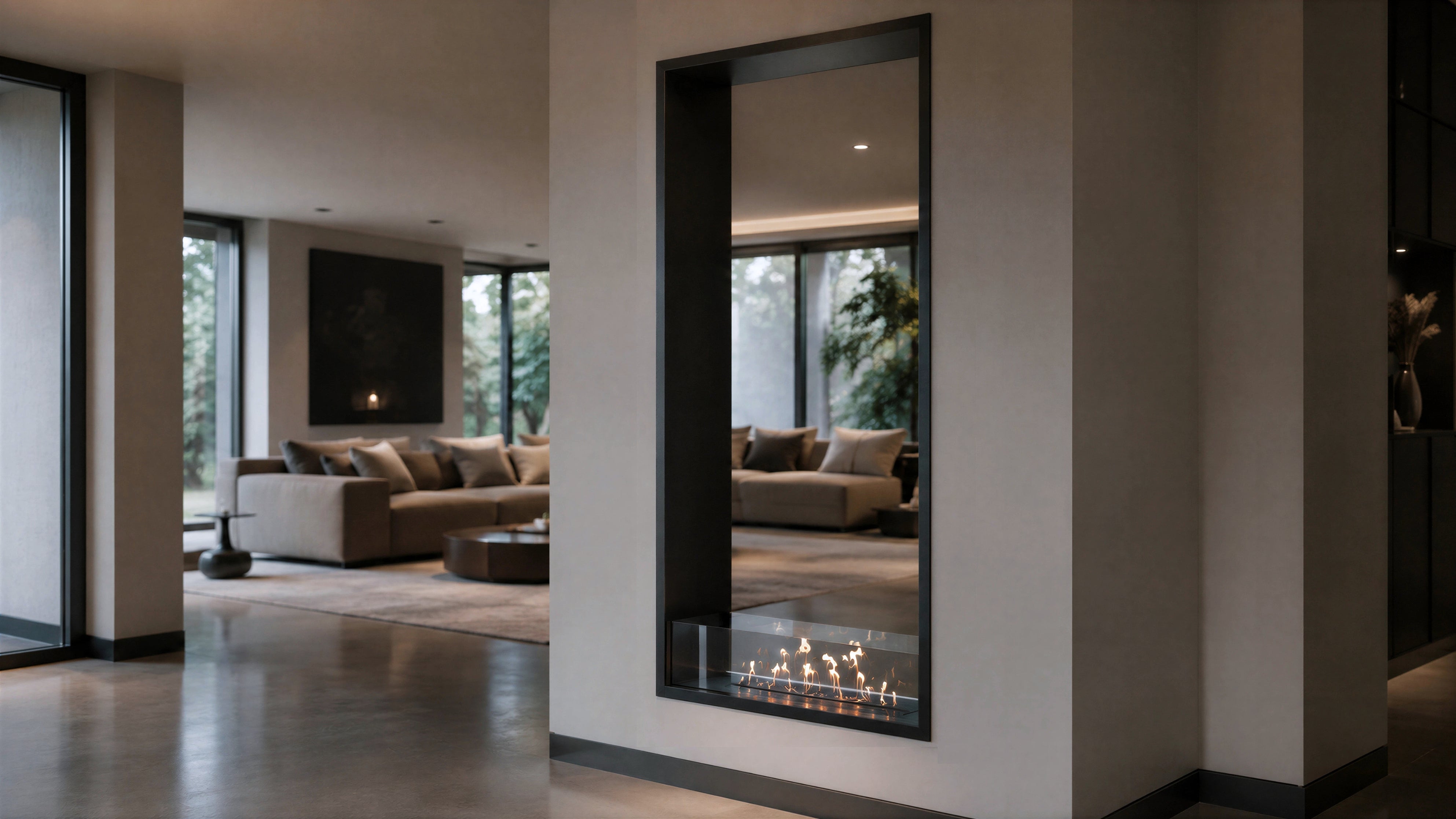 Bio ethanol fireplaces without a flue or chimney - Wild Flame