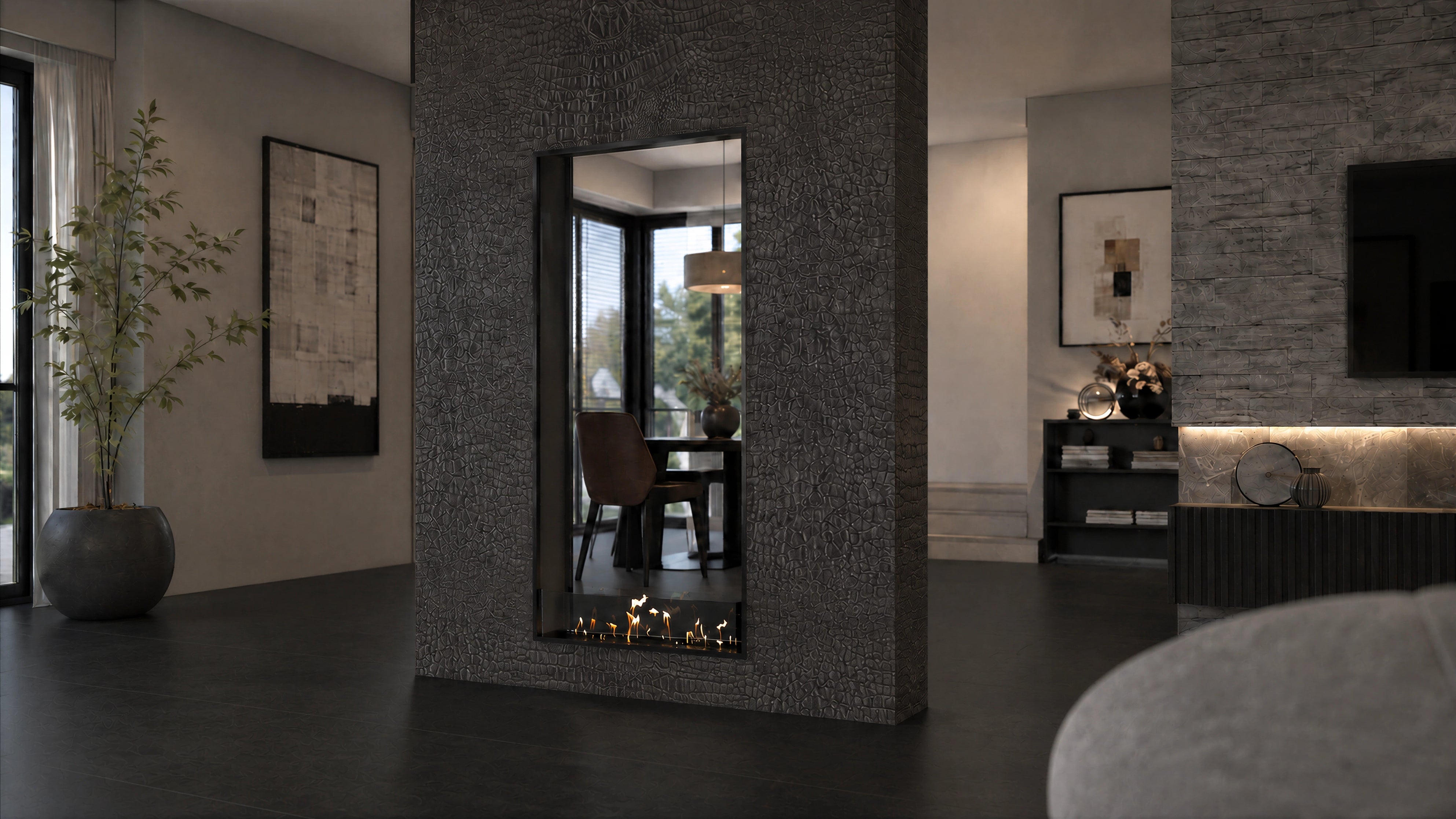 Bio ethanol fireplaces without a flue or chimney - Wild Flame