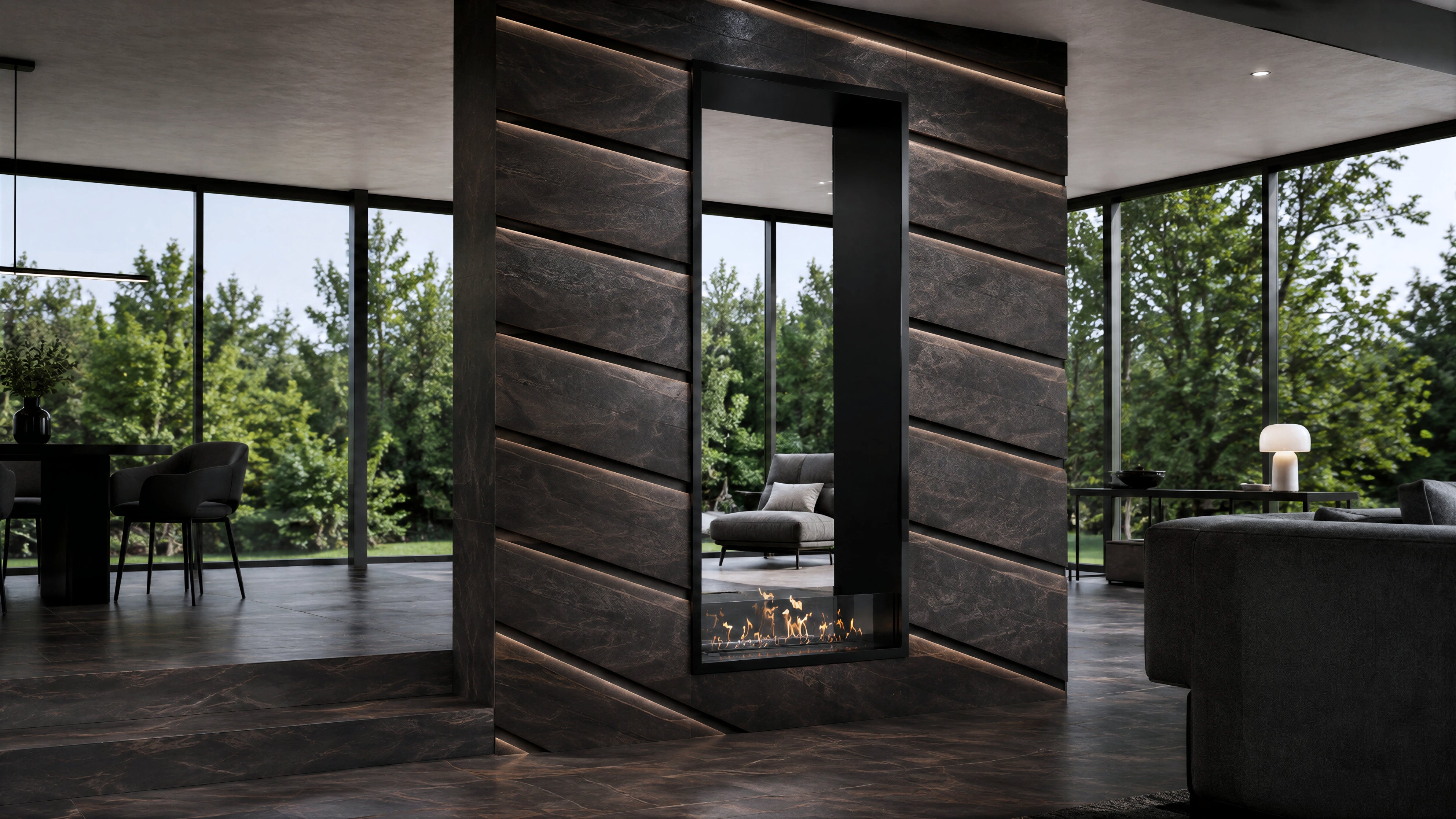Bio ethanol fireplaces without a flue or chimney - Wild Flame