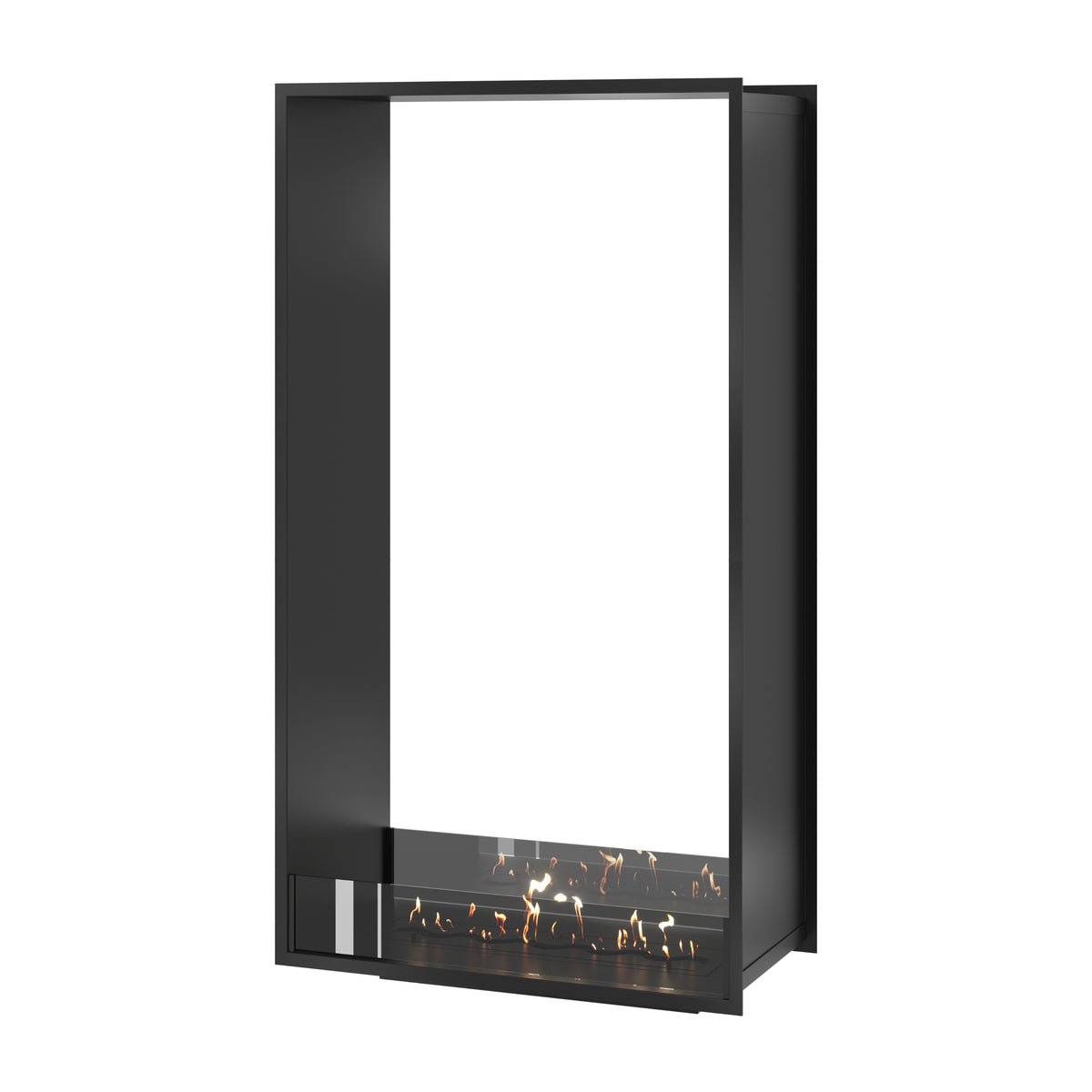 Fame Vertical See-Through Fireplace 80 x 180 cm